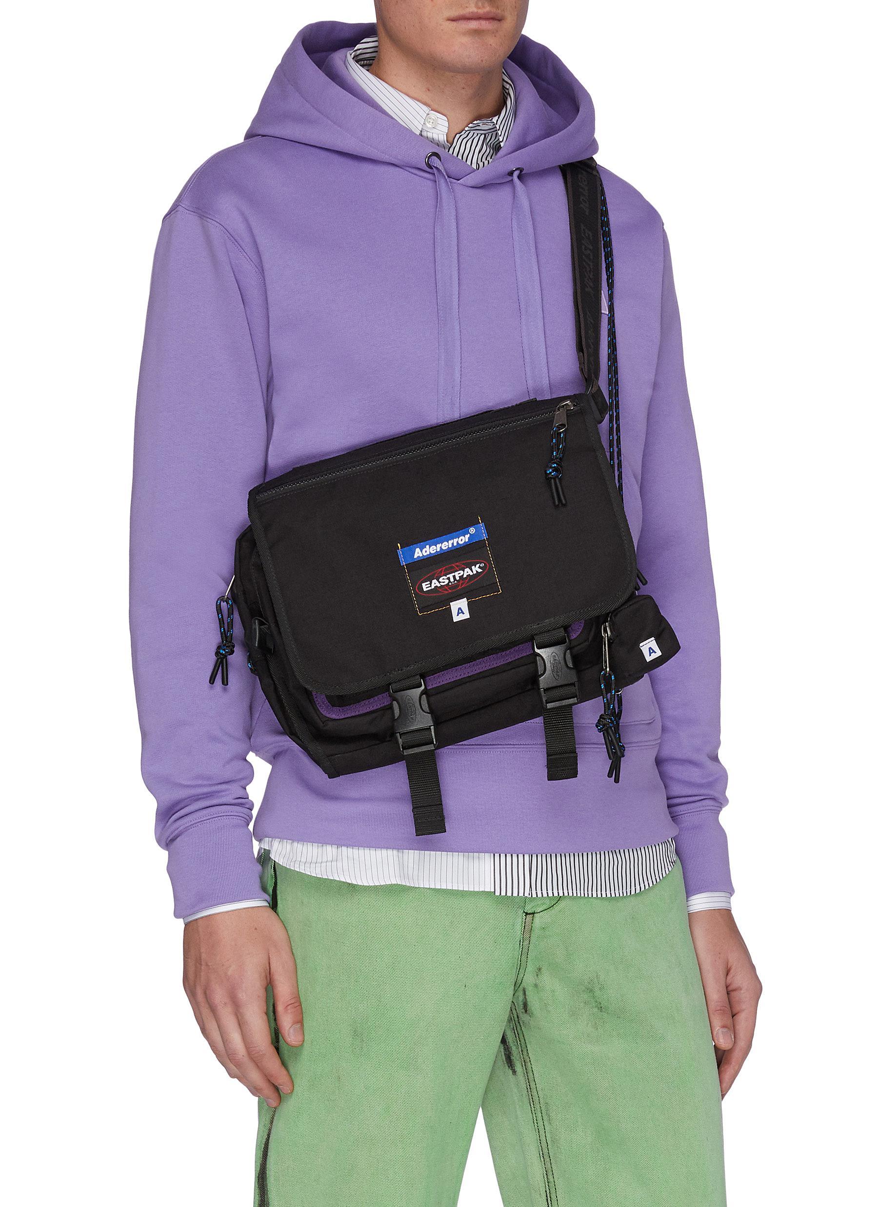 Eastpak X Ader Error Crossbody Bag in Black for Men | Lyst