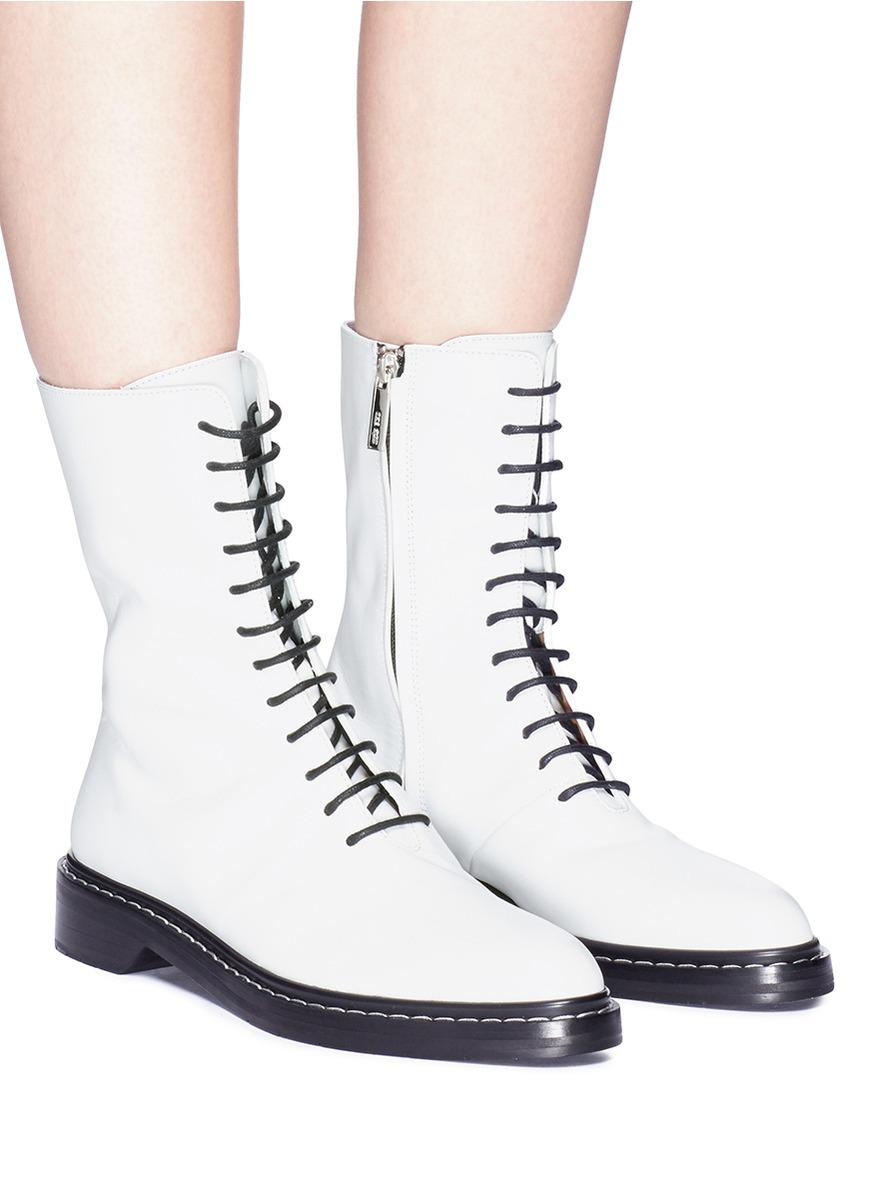 the row fara boot white