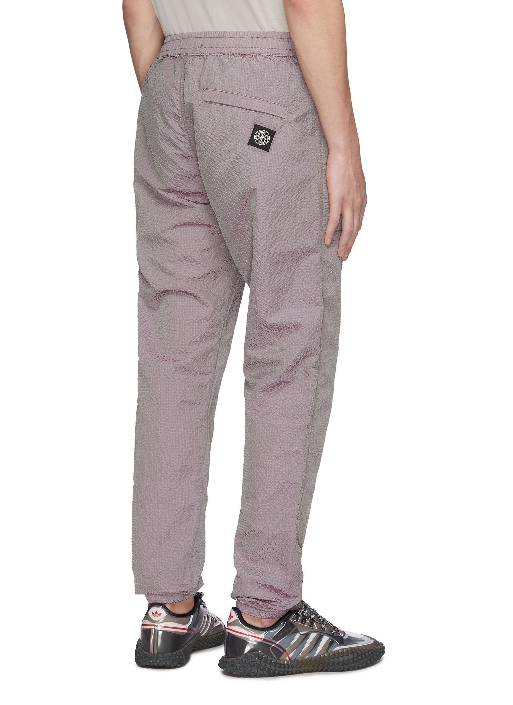 stone island cuffed cargo pants