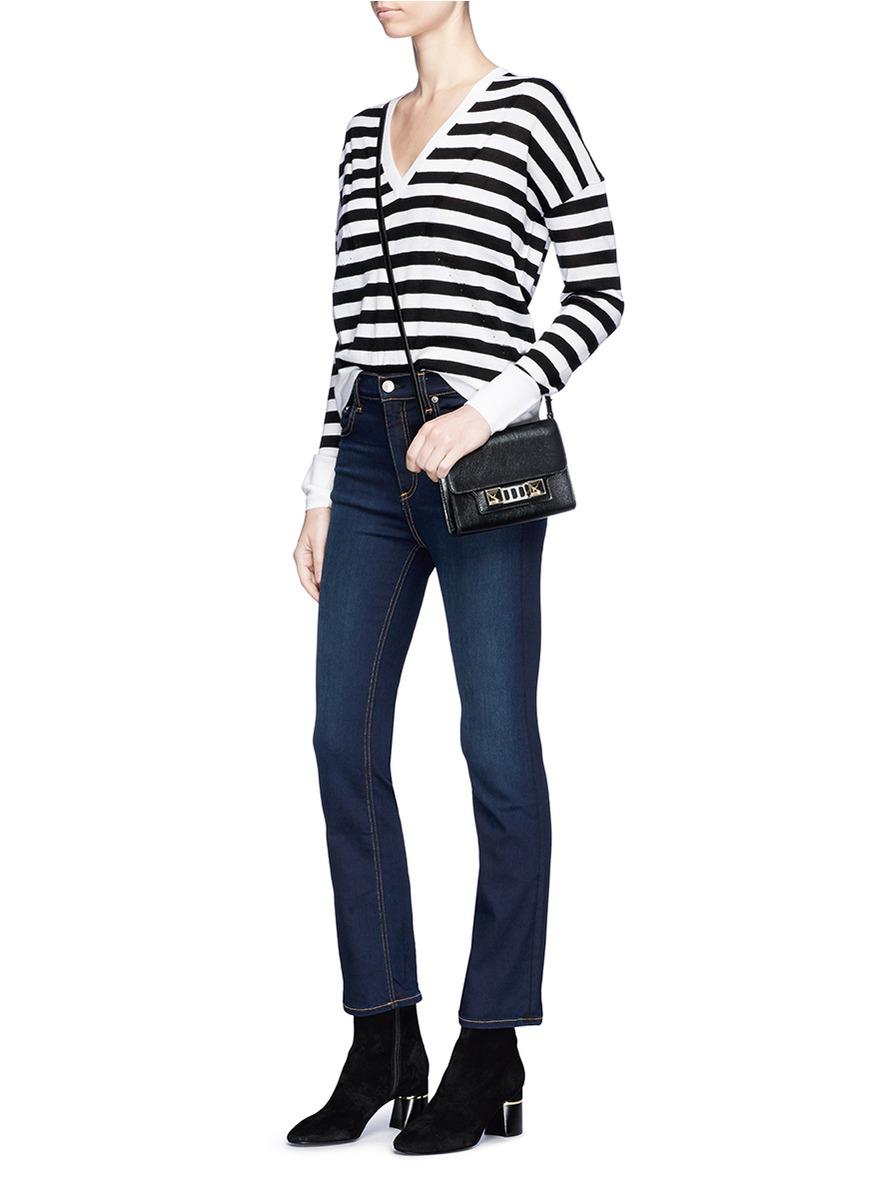 rag & bone hana cropped flared jeans