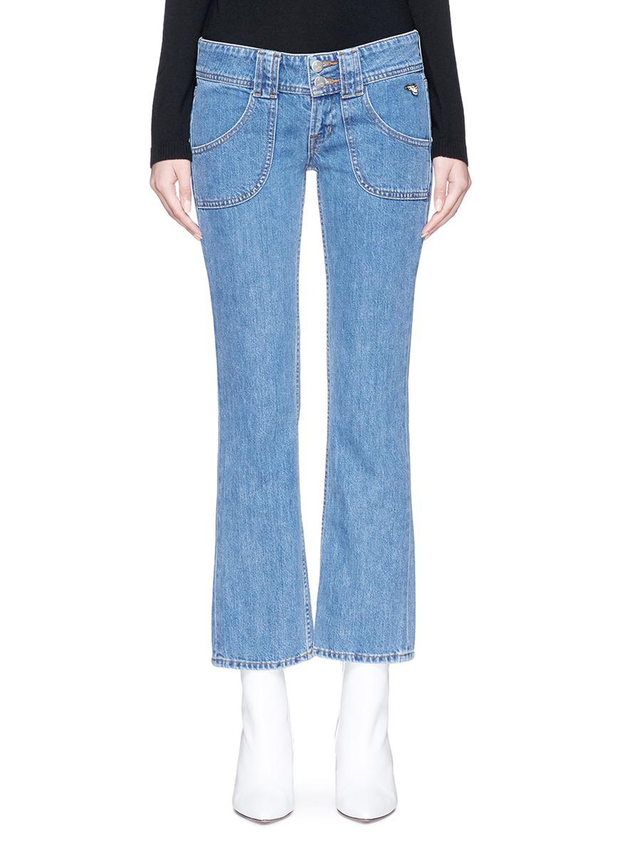 J Brand X Bella Freud 'boy Girl' Straight Leg Denim Pants in Blue - Lyst