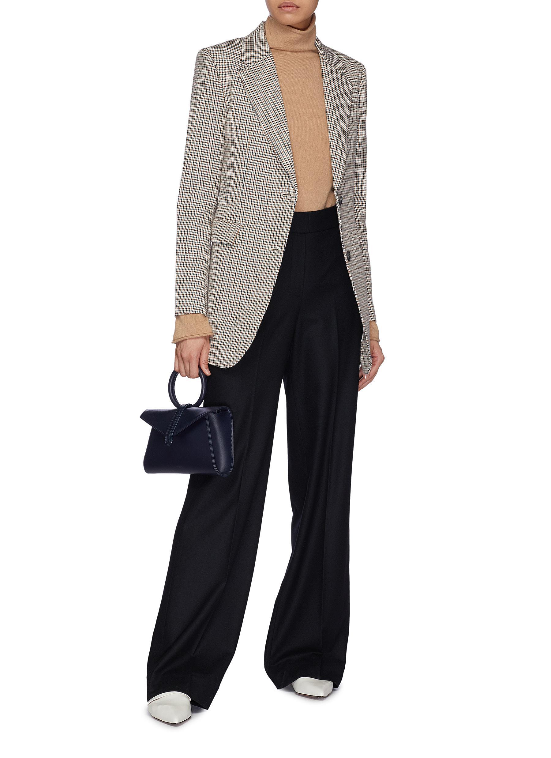 Theory plaid hotsell super cinch blazer
