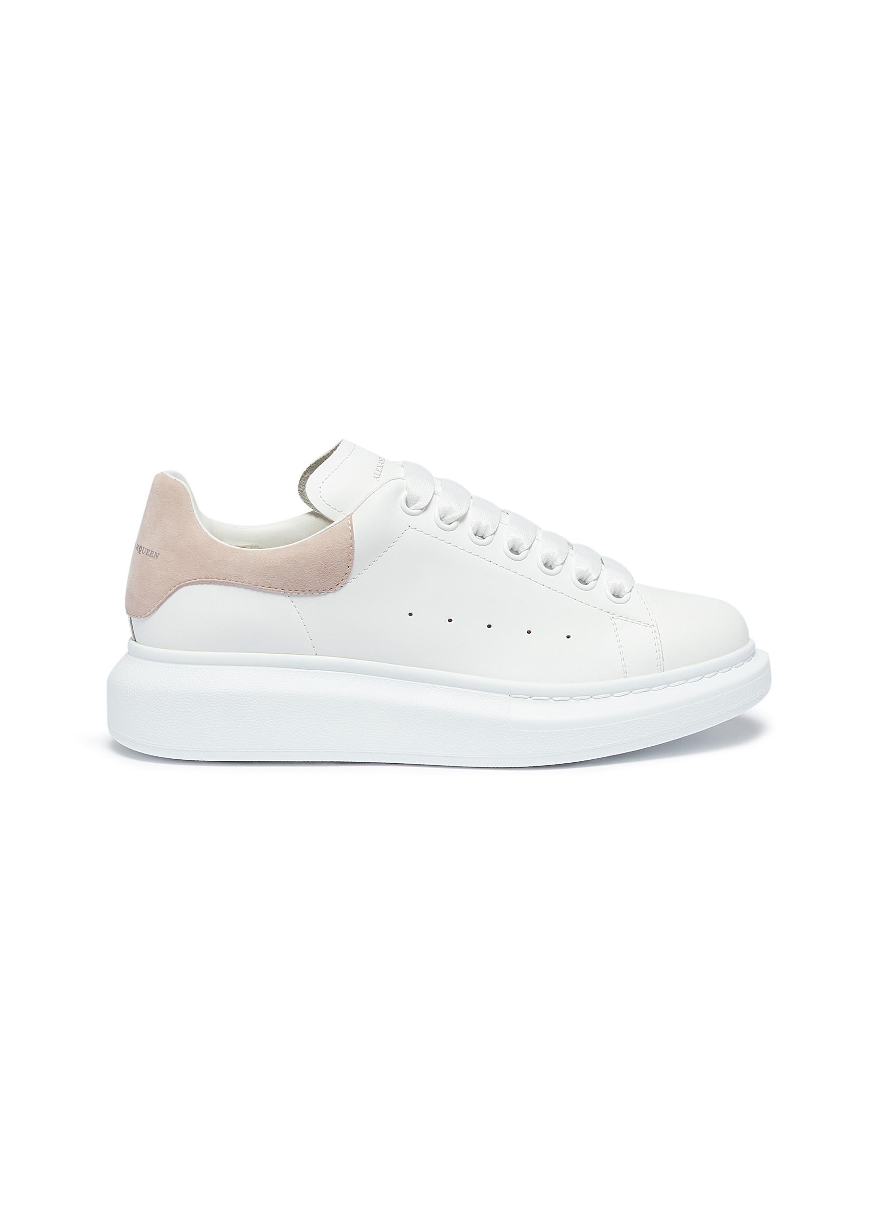 alexander mcqueen suede