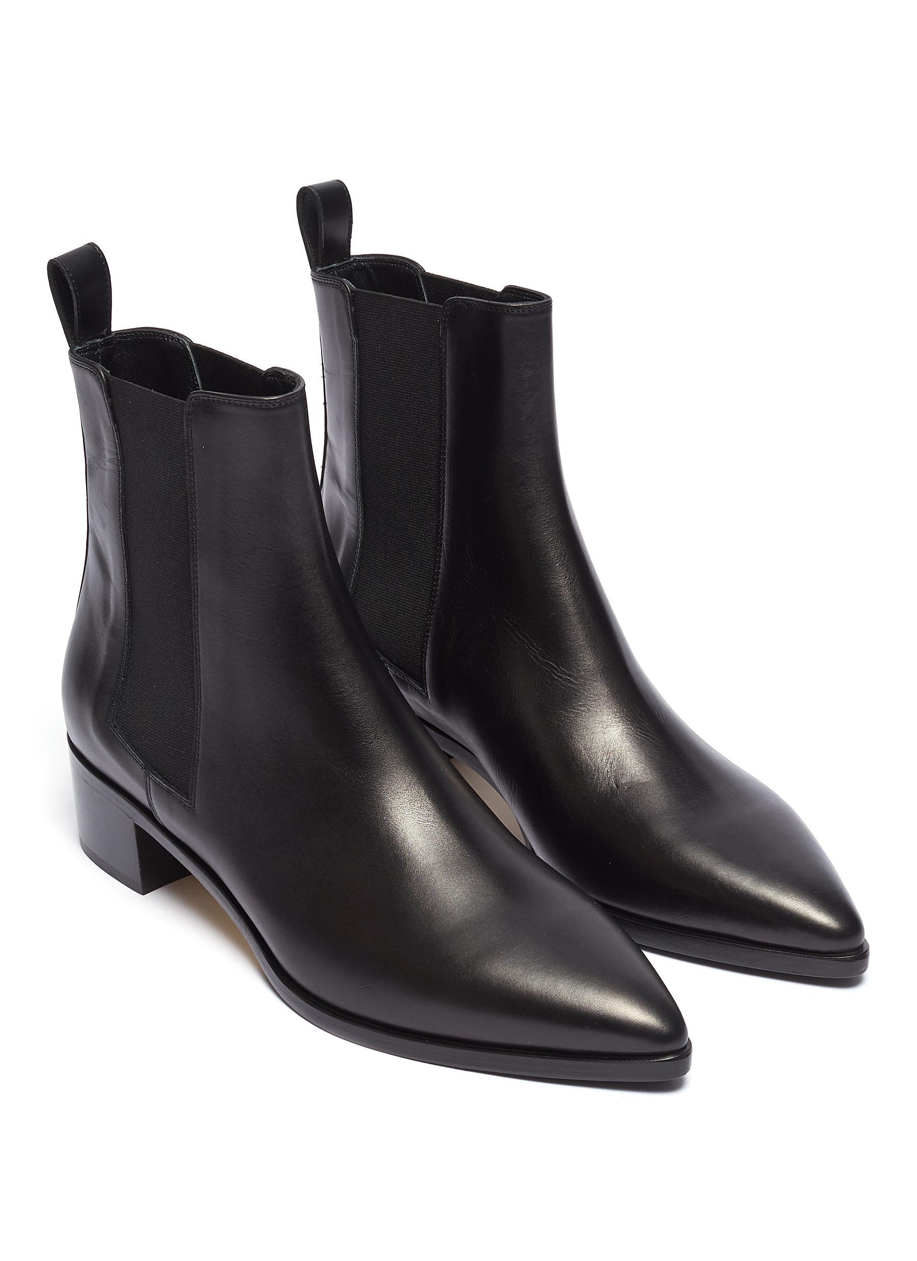Aeyde lou leather chelsea boots Clearance
