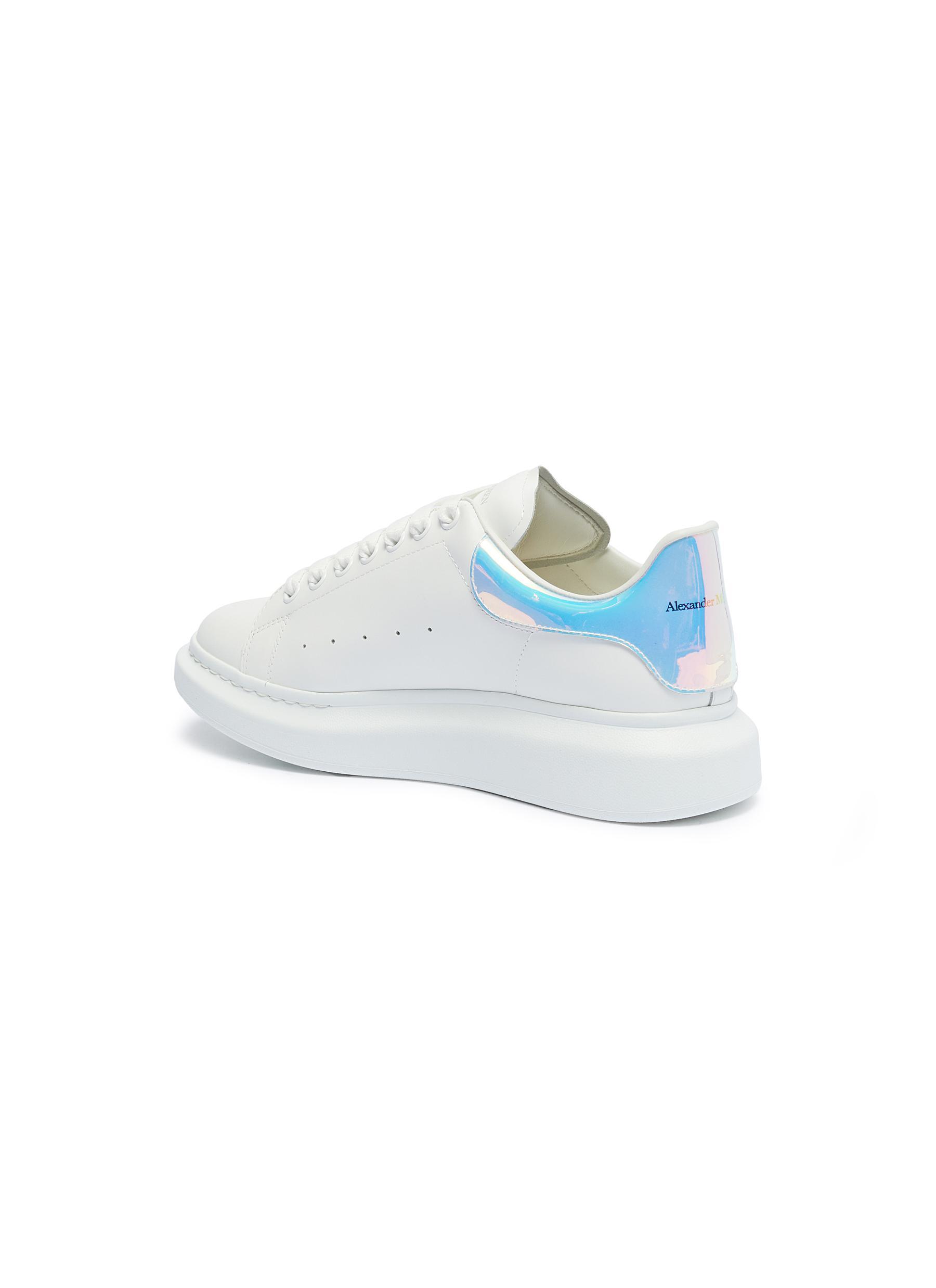 alexander mcqueen holographic sneakers