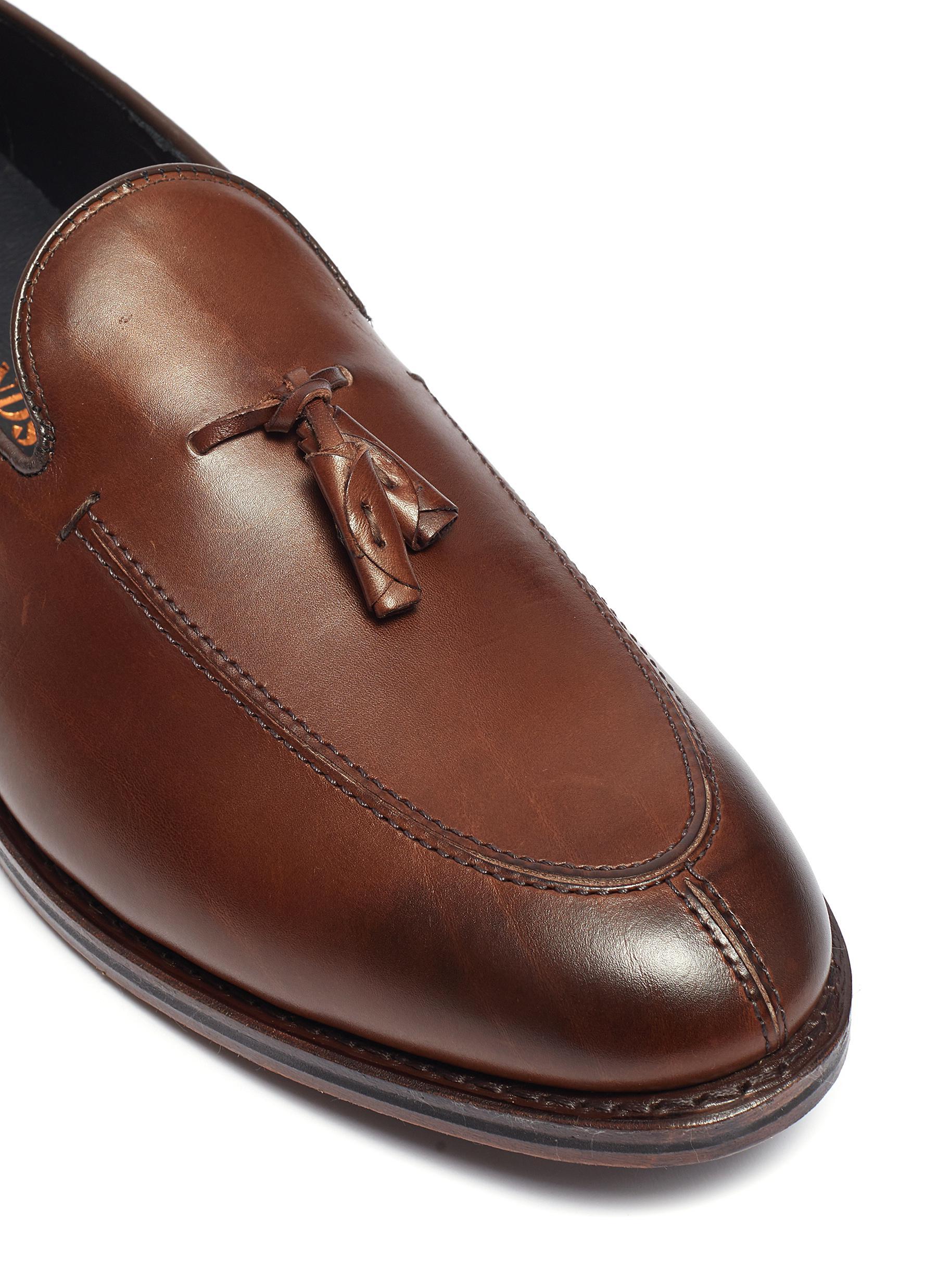 Allen Edmonds 'spring Street' Tassel Leather Loafers in Brown for Men