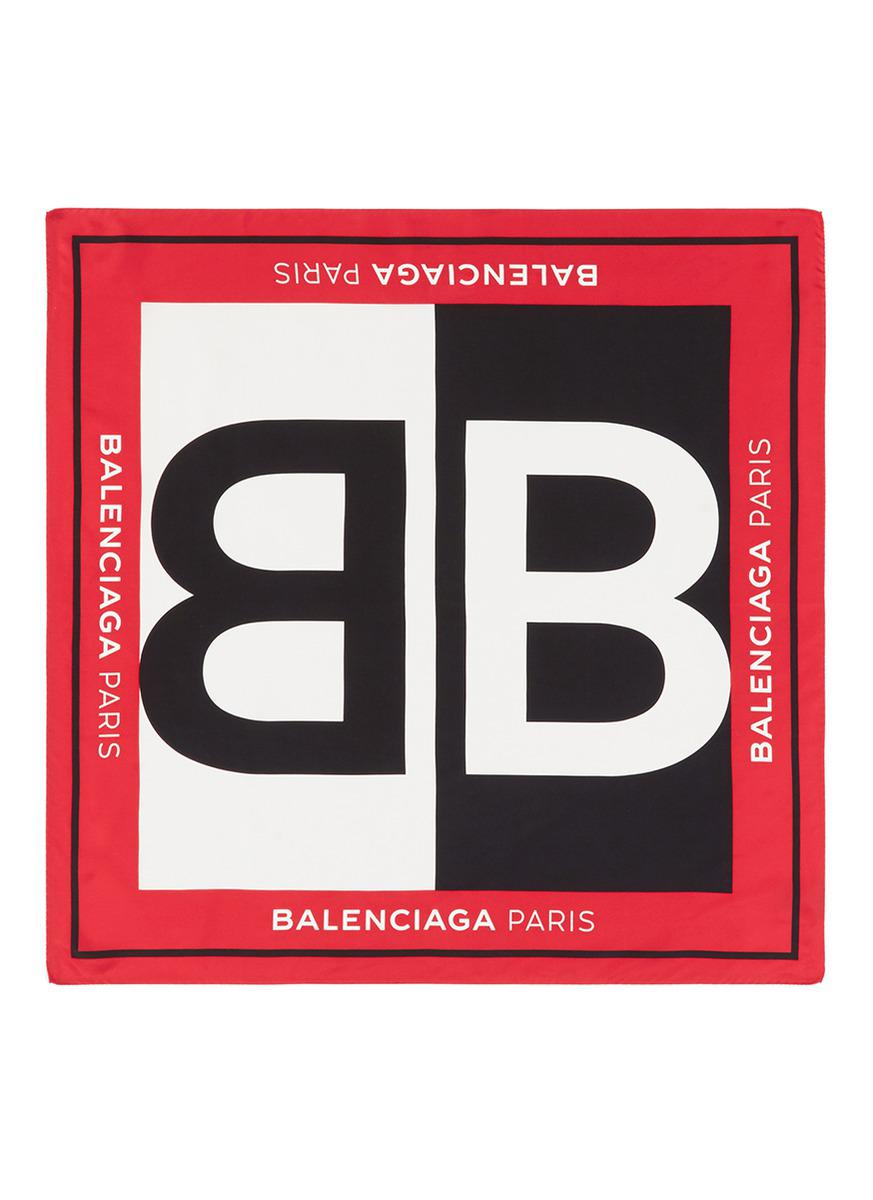 balenciaga double b logo