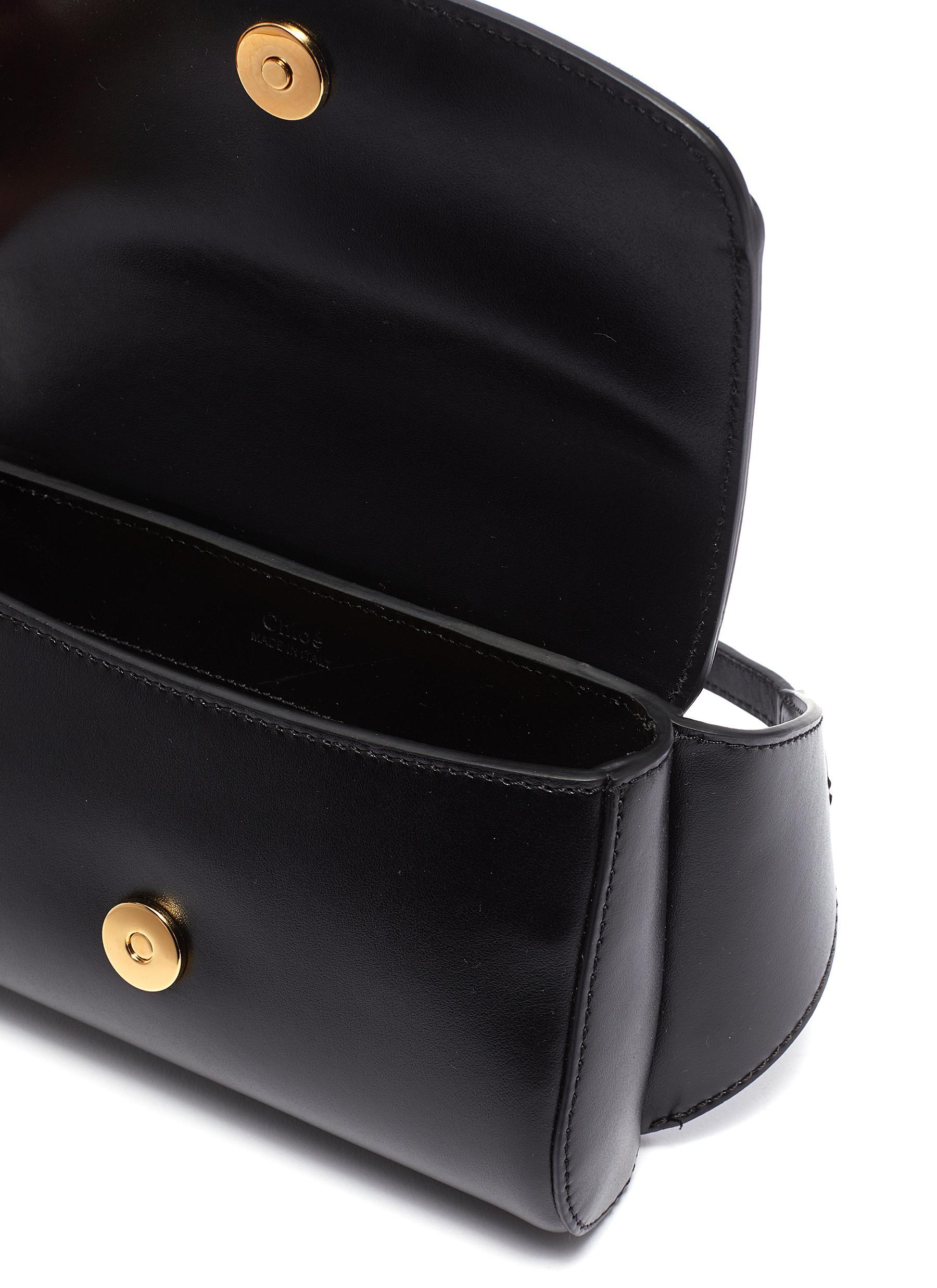 chloe c bag black