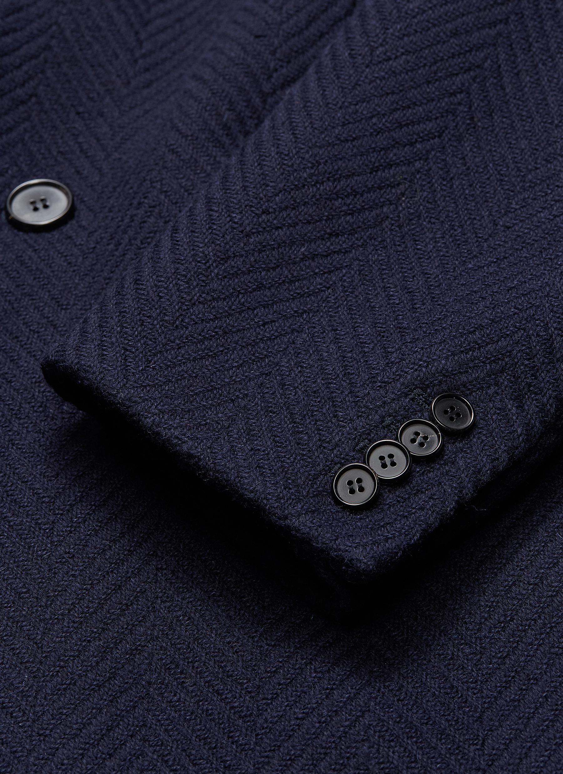 calvin klein herringbone coat