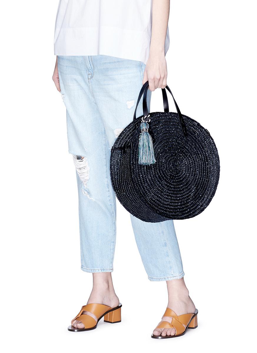rebecca minkoff straw bolsa