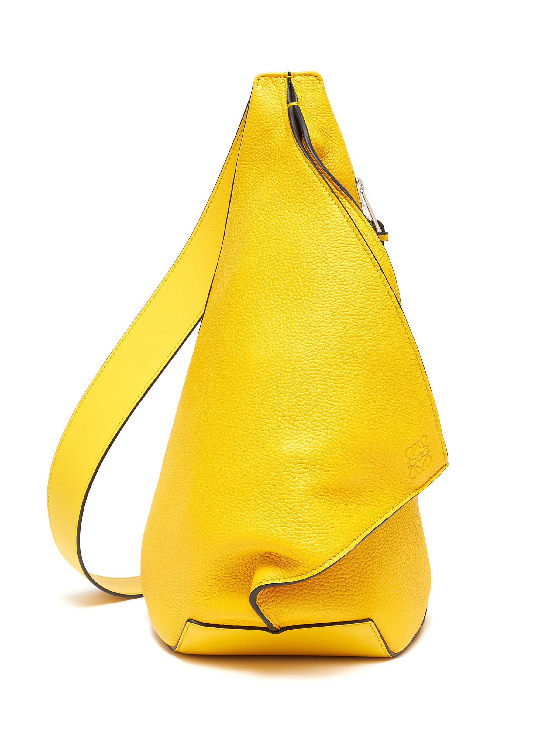 Loewe 'anton Sling' Fold Over Leather Bumbag Men Bags Messenger Bags ...