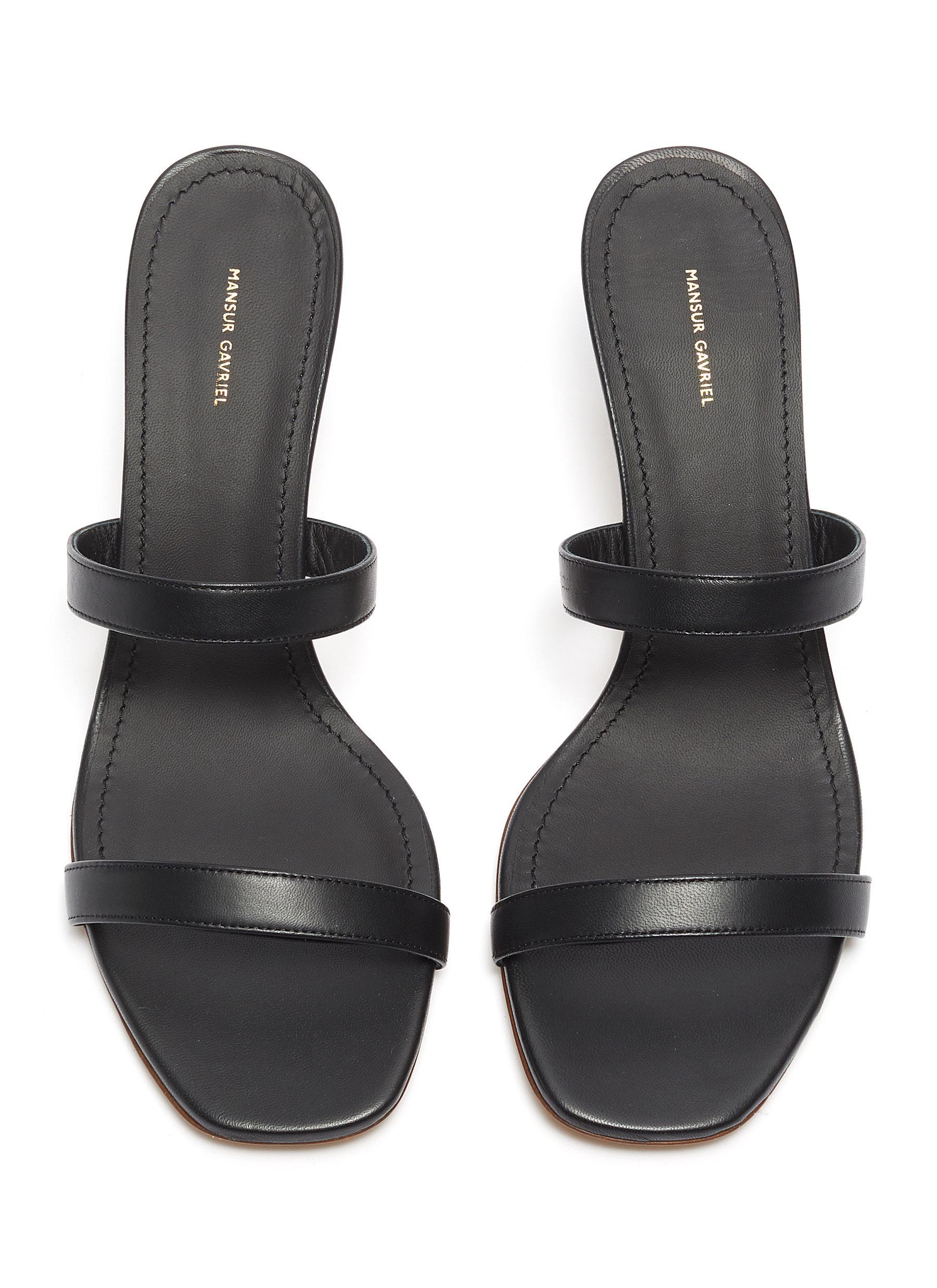 mansur gavriel double strap sandal
