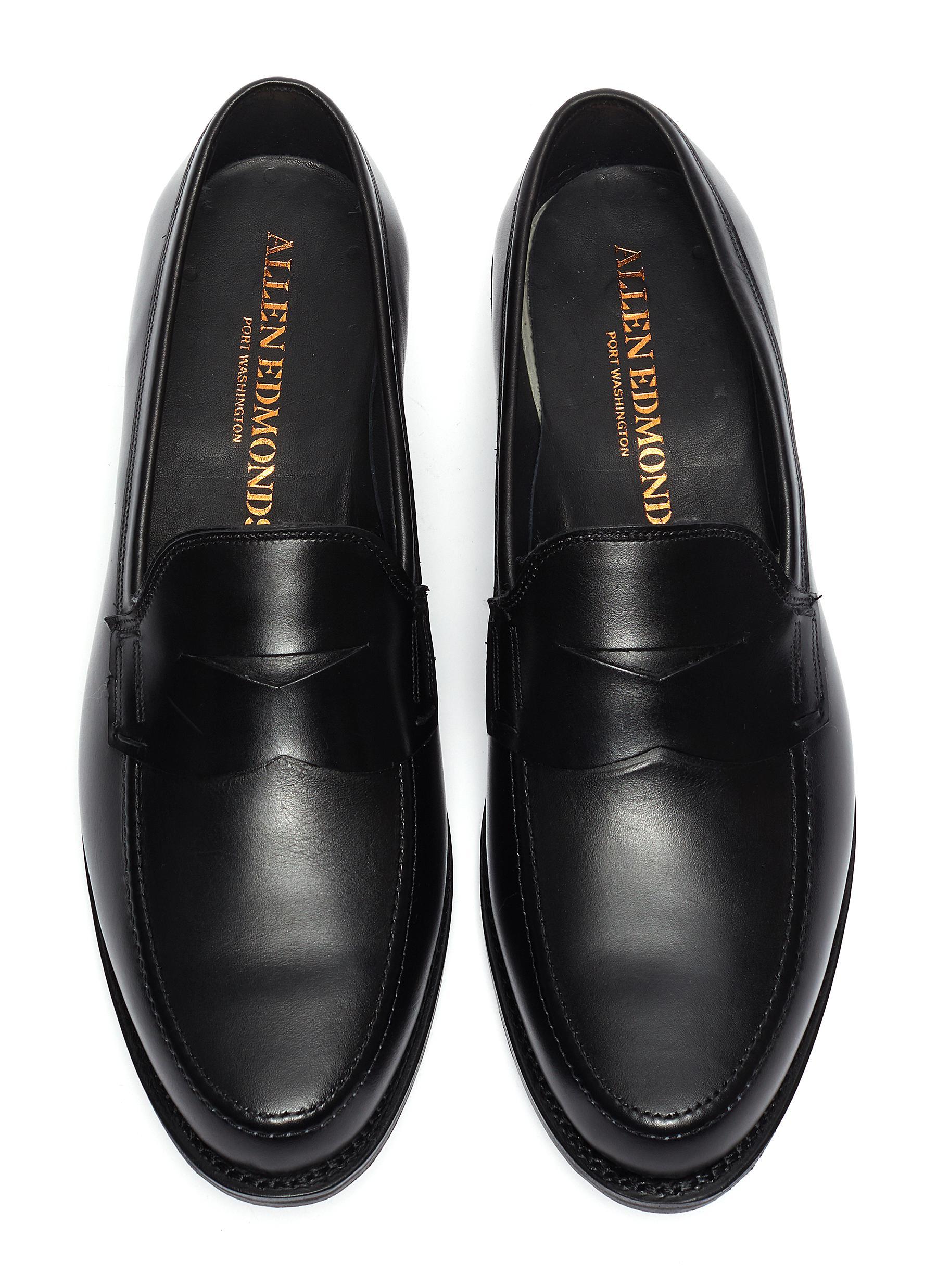 Allen Edmonds 'wooster Street' Leather Penny Loafers in Black for Men