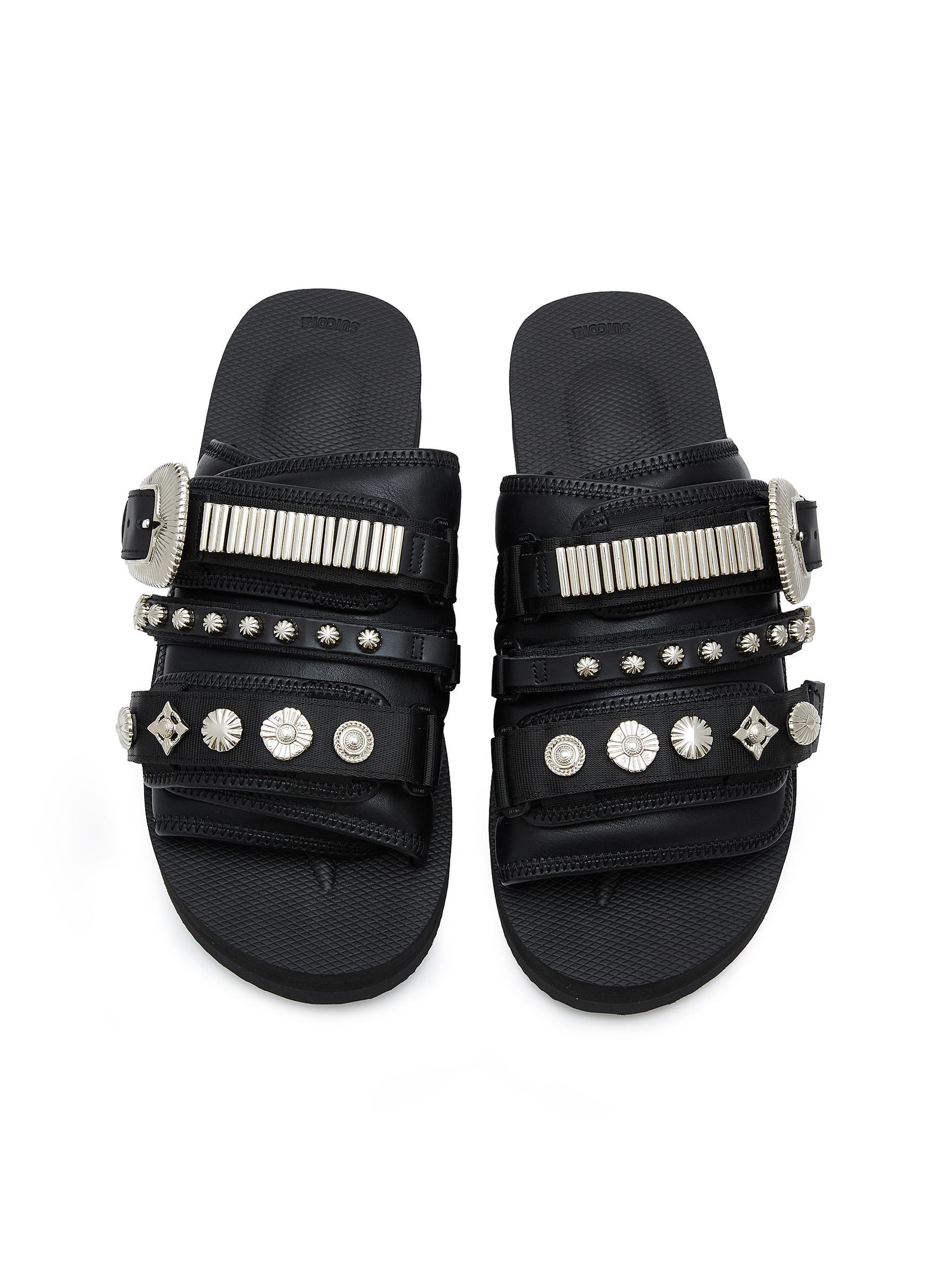 Suicoke X Toga Virilis Moto Sandals in Black for Men | Lyst