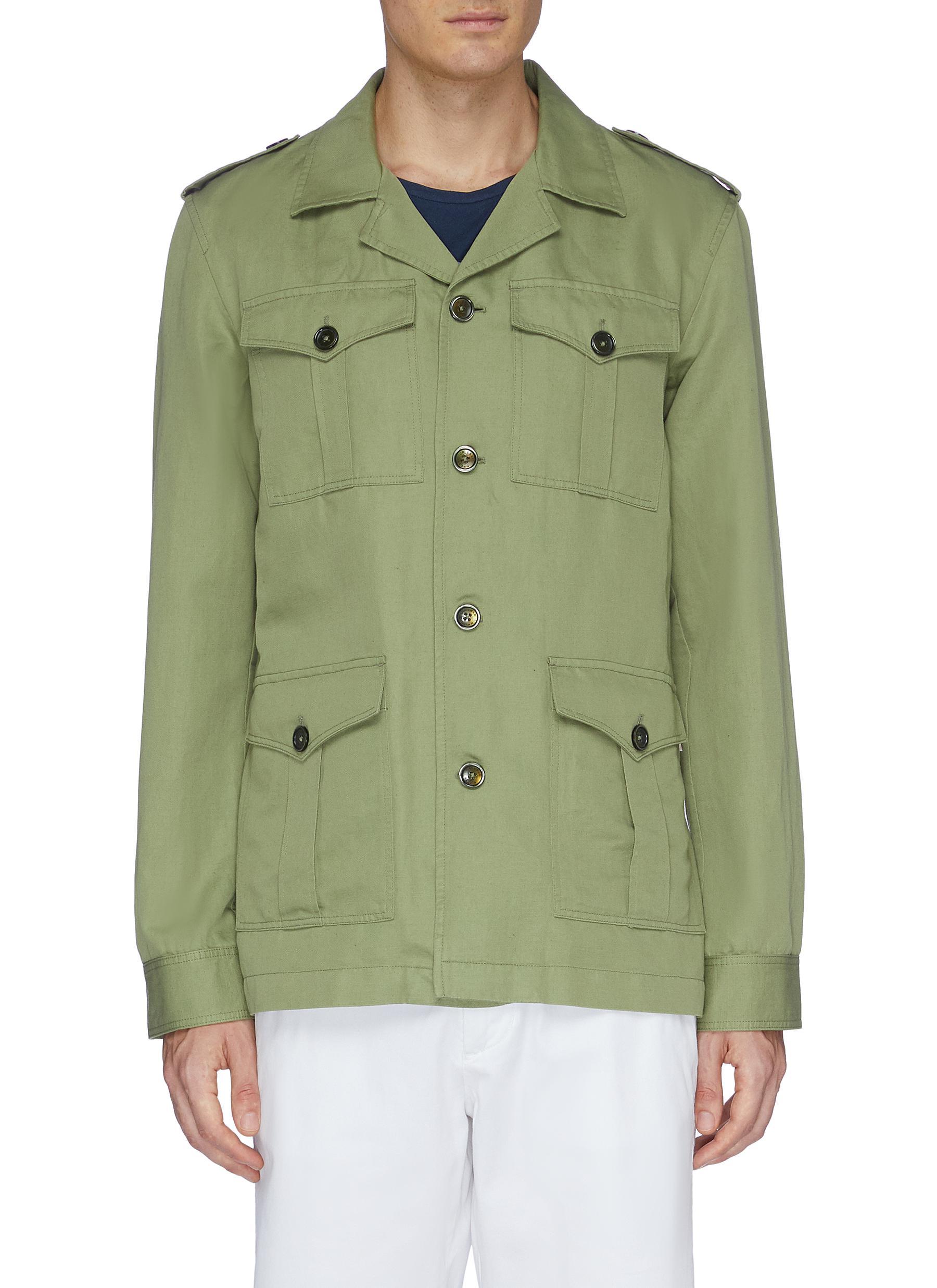 Bond Safari Jacket 007 Sage Jacket 