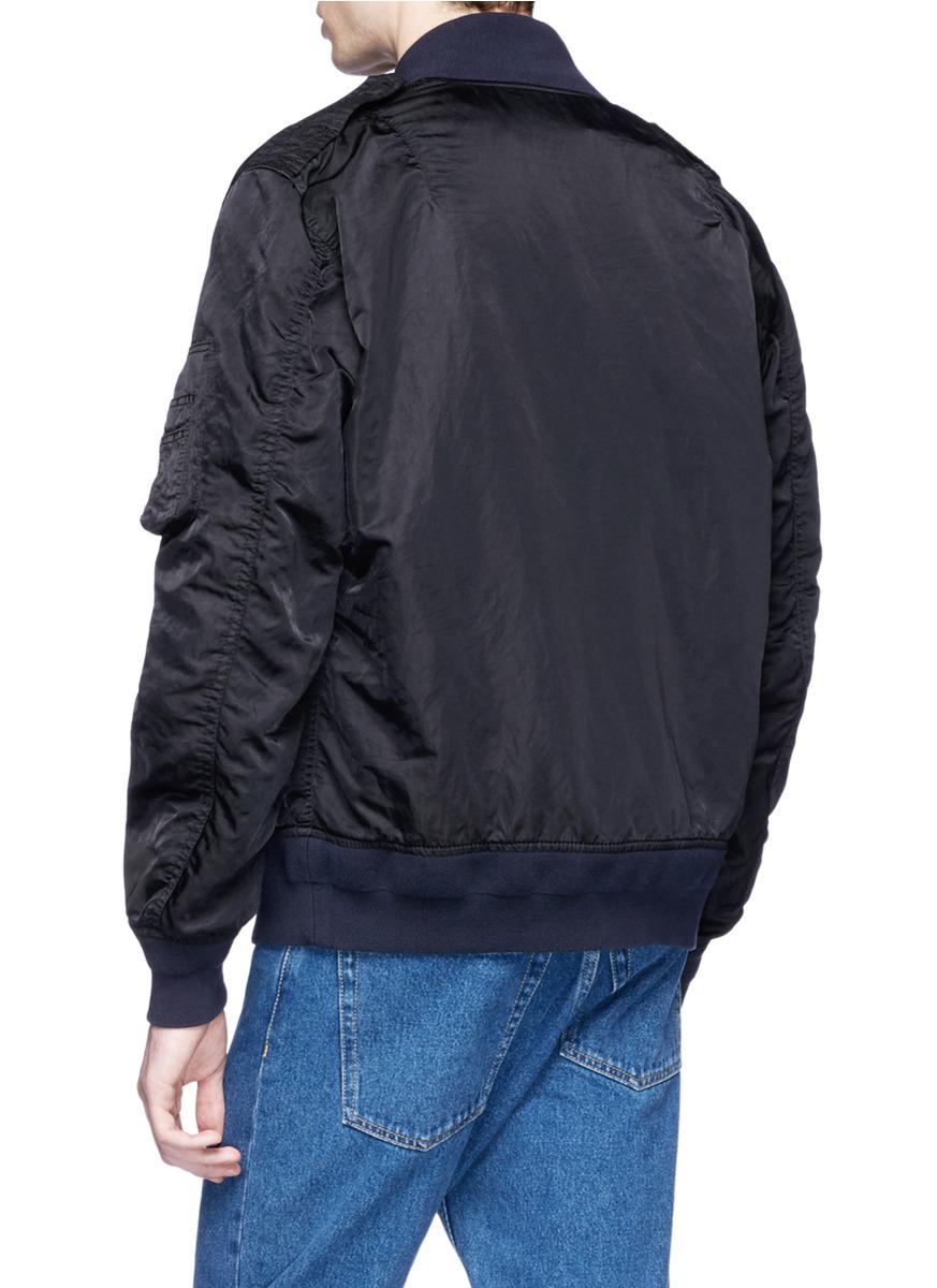 pilot jacket with epaulettes