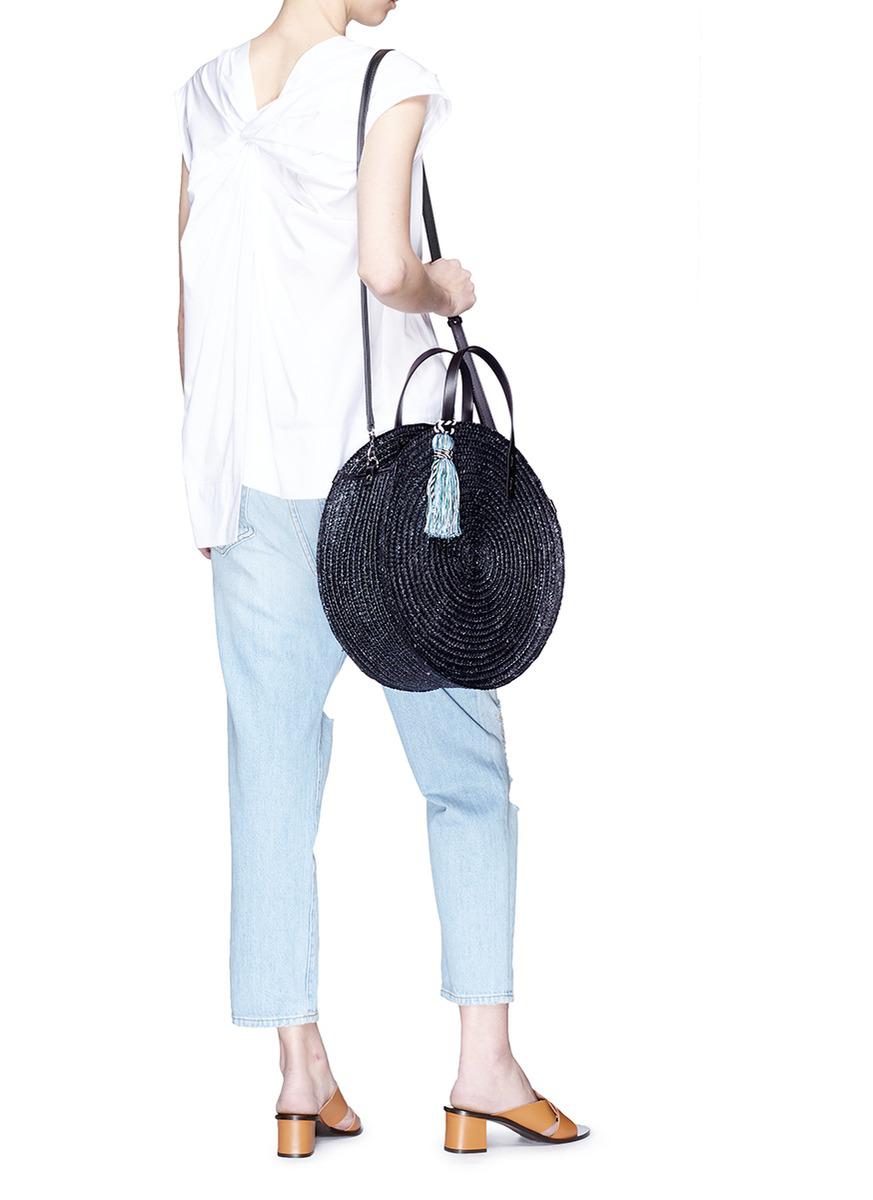 rebecca minkoff straw bolsa