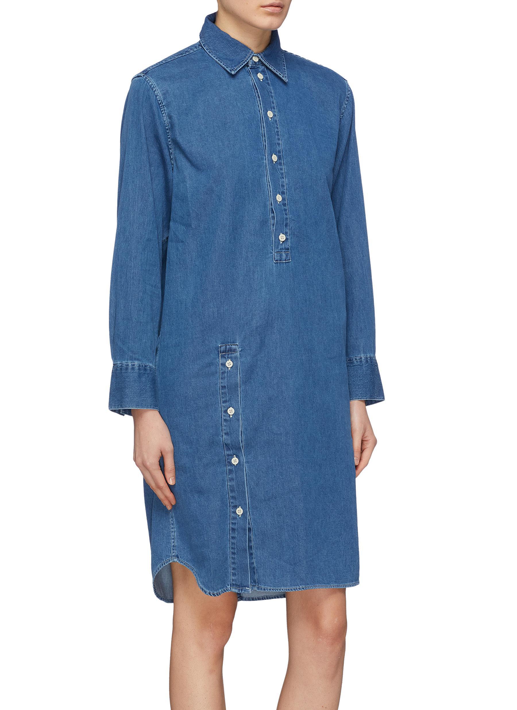 Acne button down dress Clearance