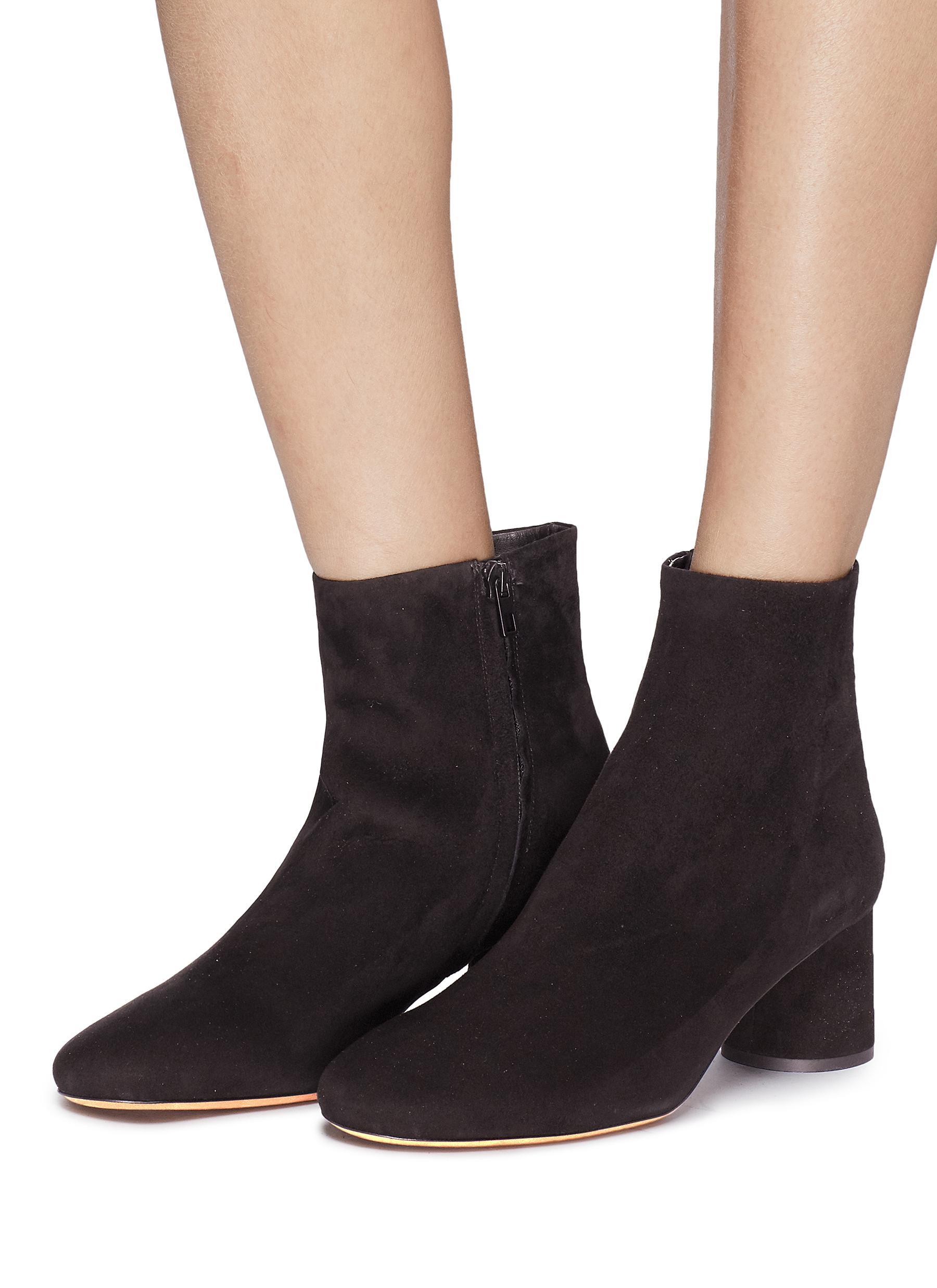 vince tillie suede booties