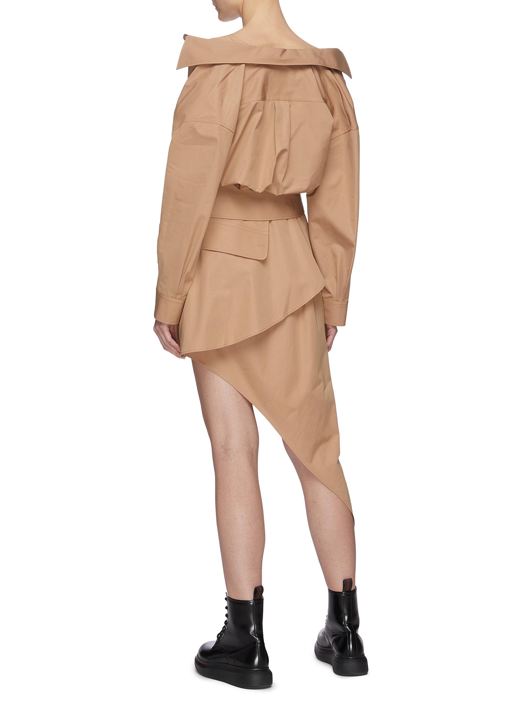 alexander wang deconstructed shirt