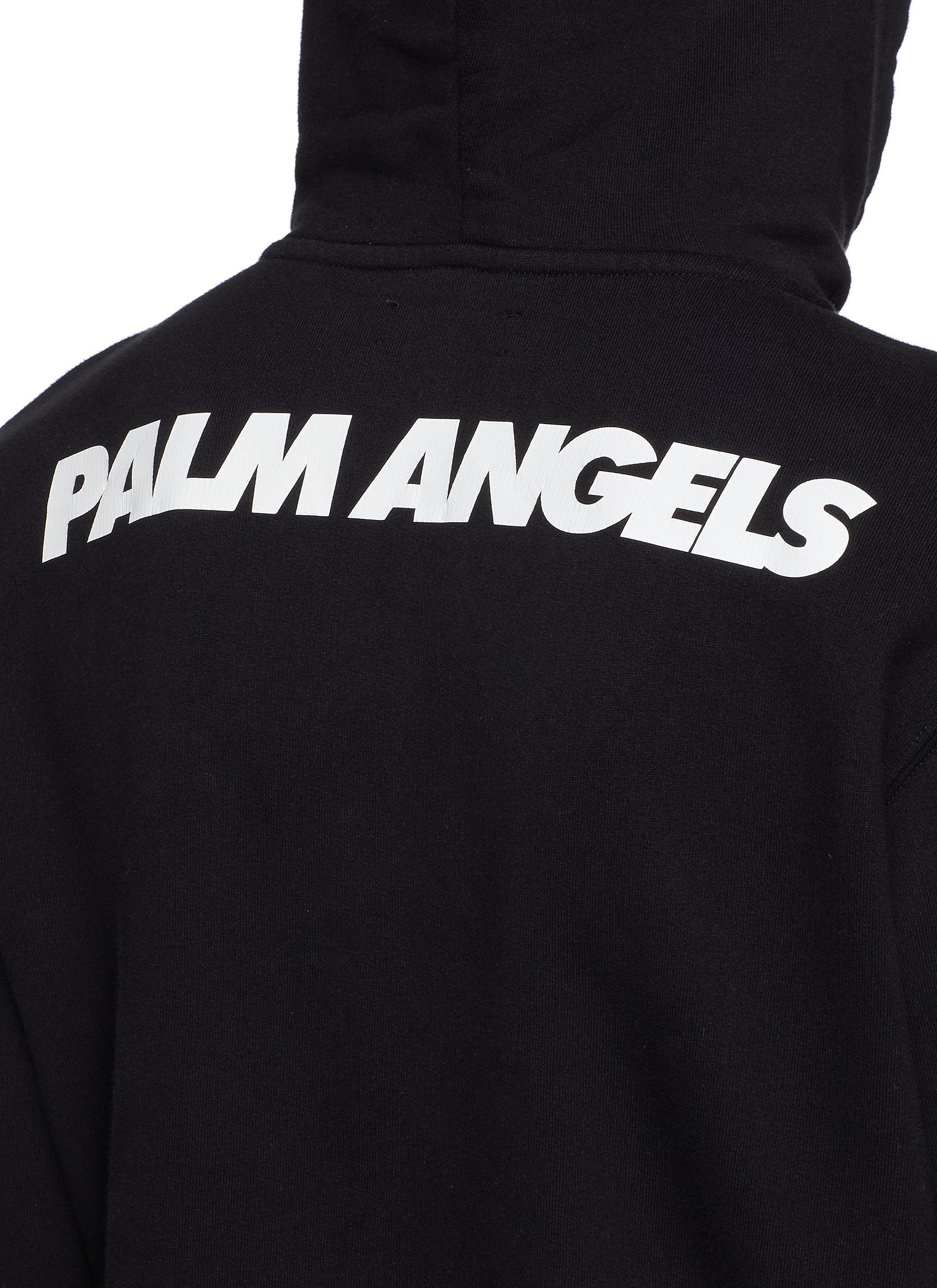 palm angels half zip