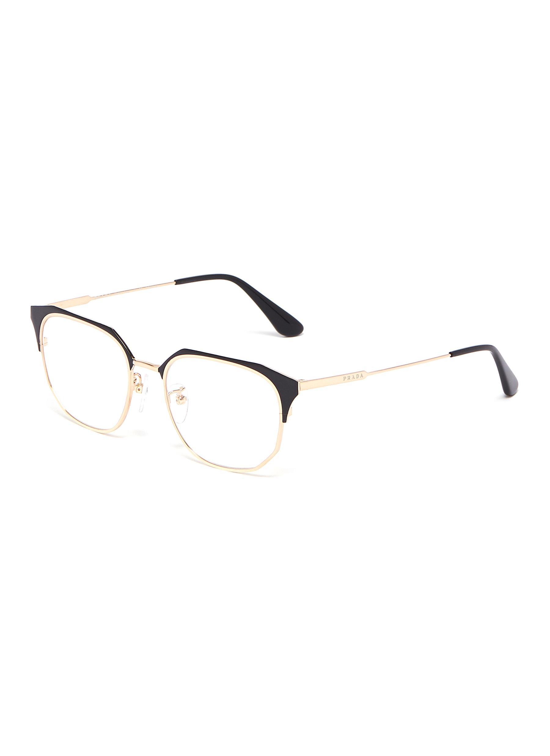 Prada Browline Glasses Clearance, 52% OFF | powerofdance.com