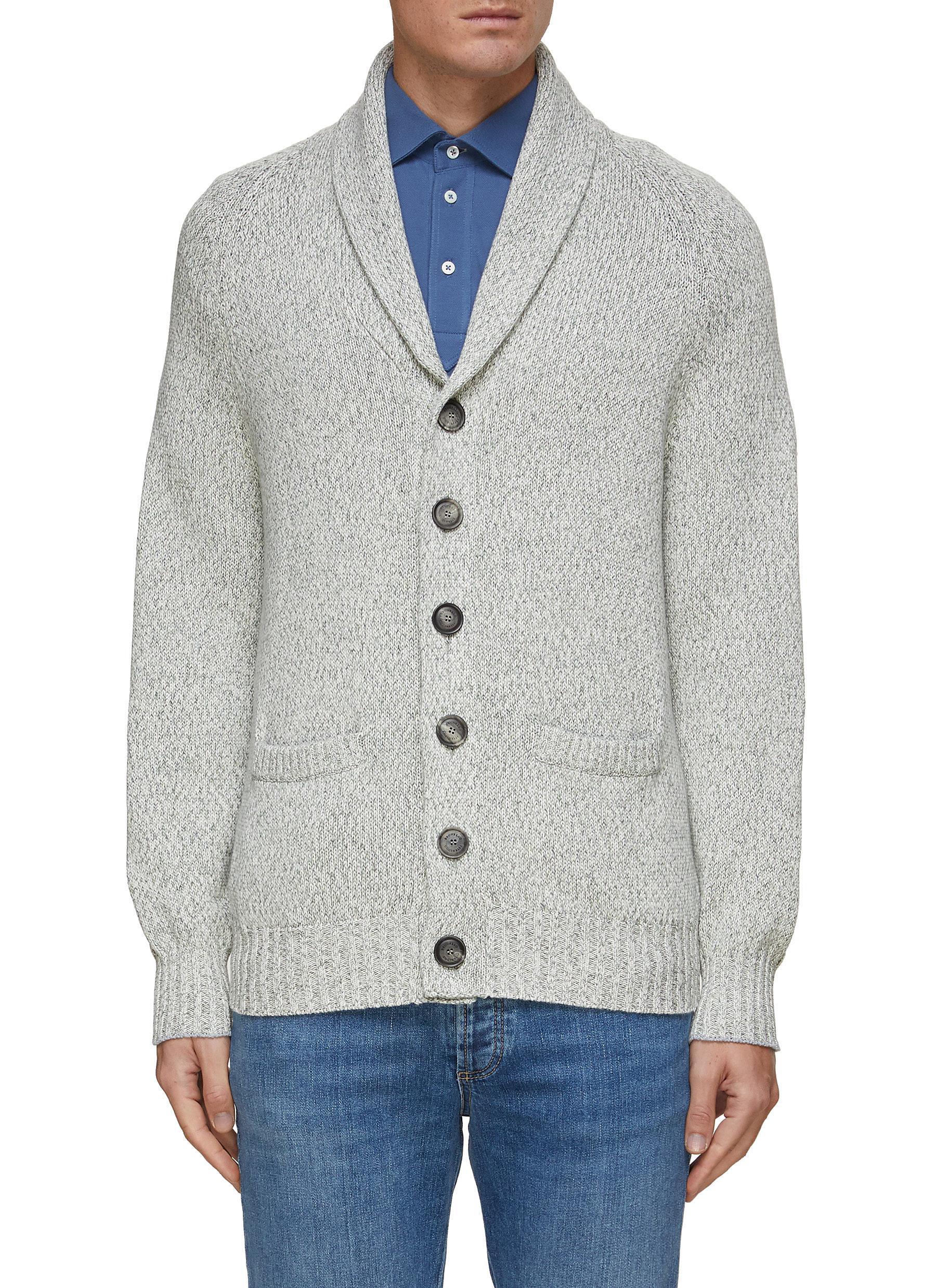 cotton knit cardigans