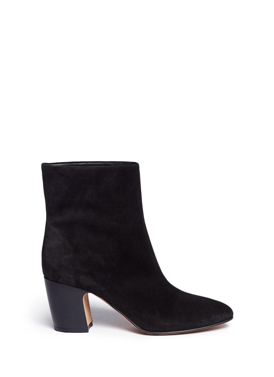 Vince 'dryden' Suede Ankle Boots in Brown - Lyst