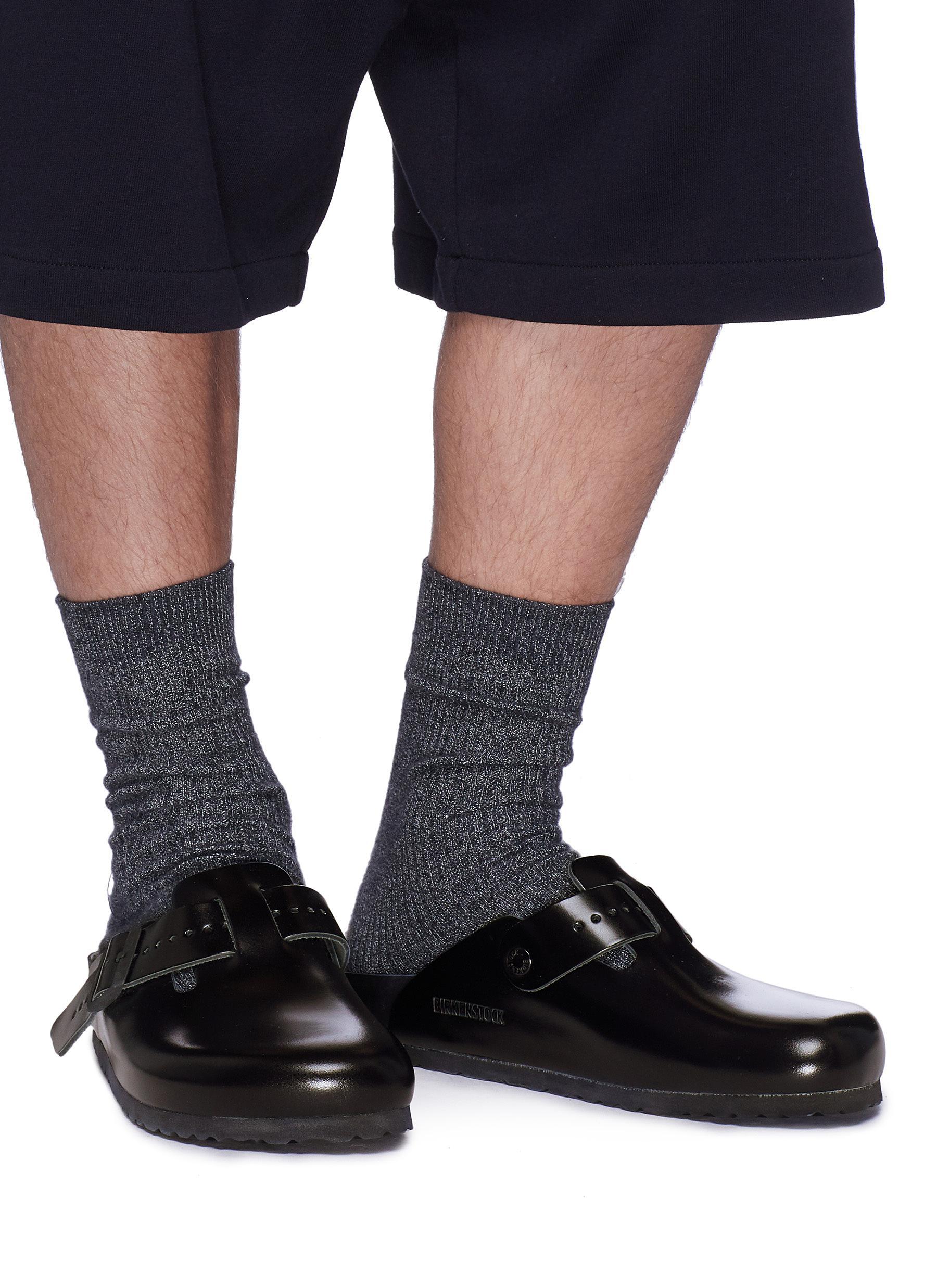rick owens birkenstock clog