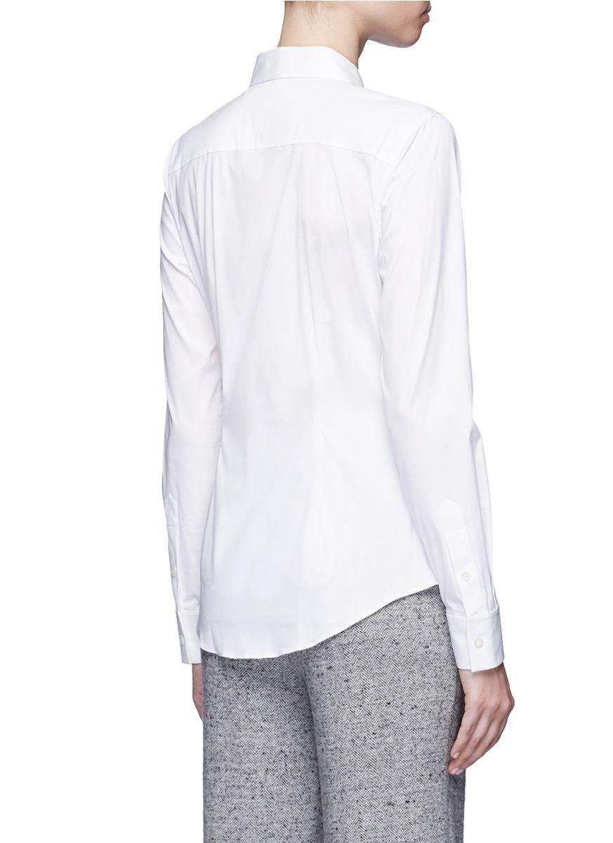 Theory 'tenia' Stretch Cotton Blend 