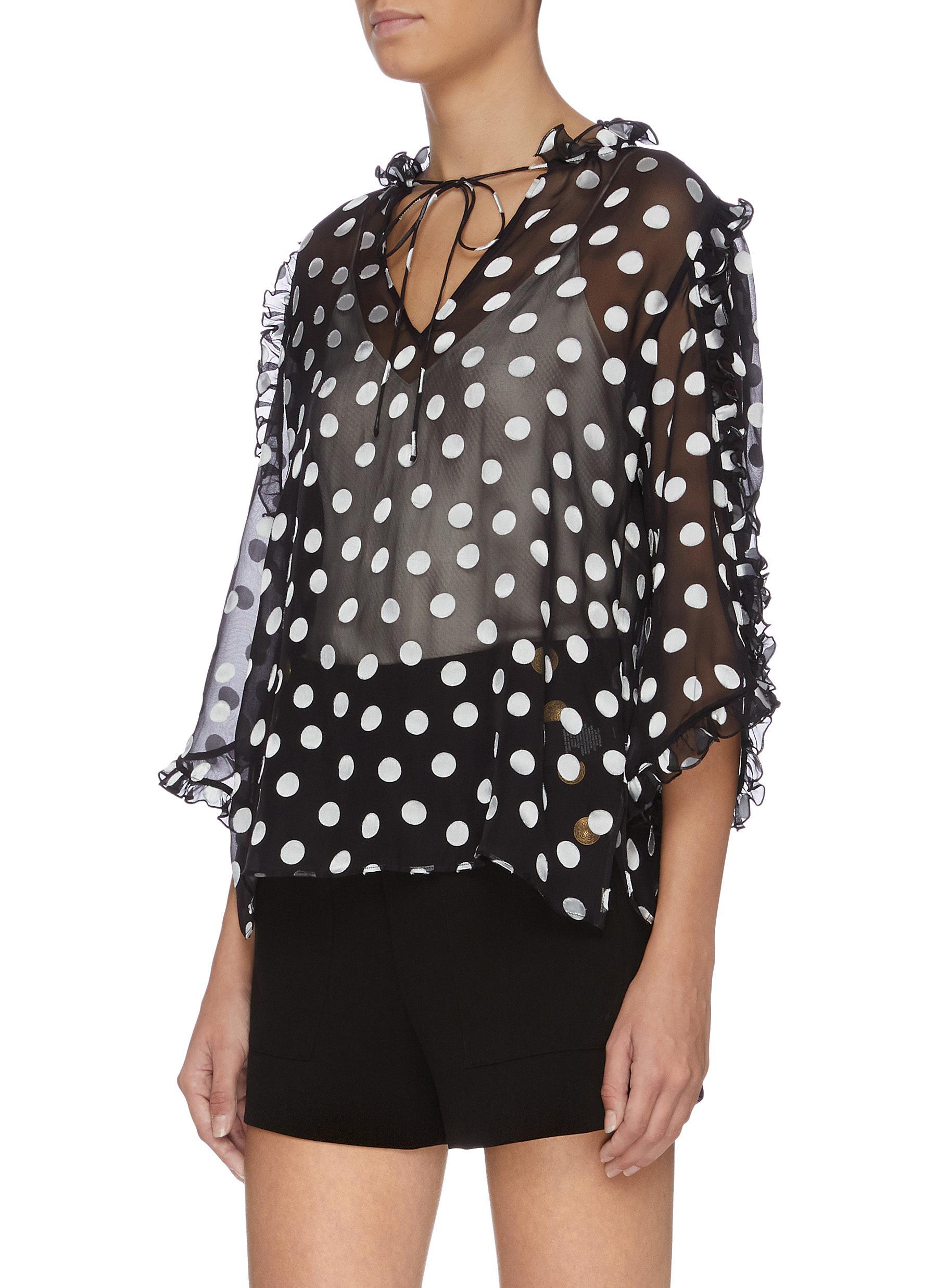 alice olivia polka dot