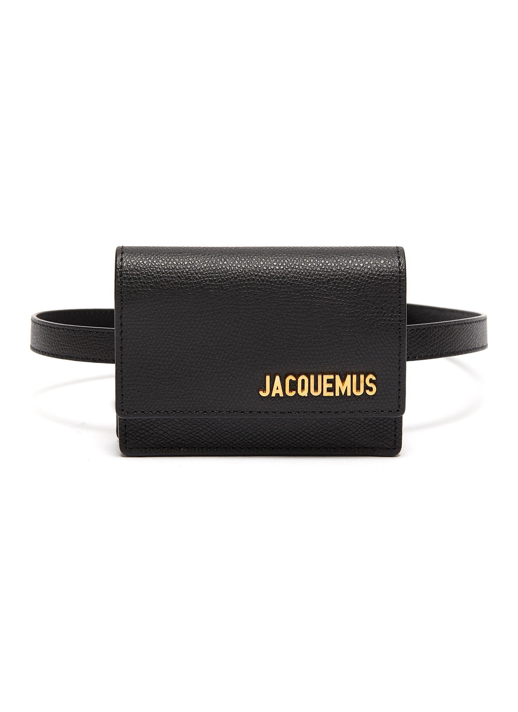 Jacquemus 'la Ceinture Bello' Mini Belt Bag in Black | Lyst