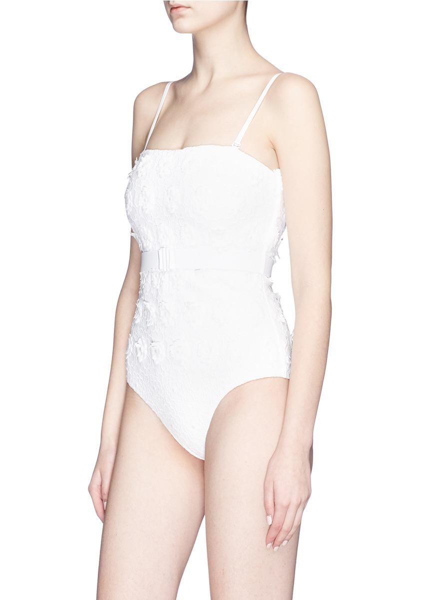 zimmermann white swimsuit