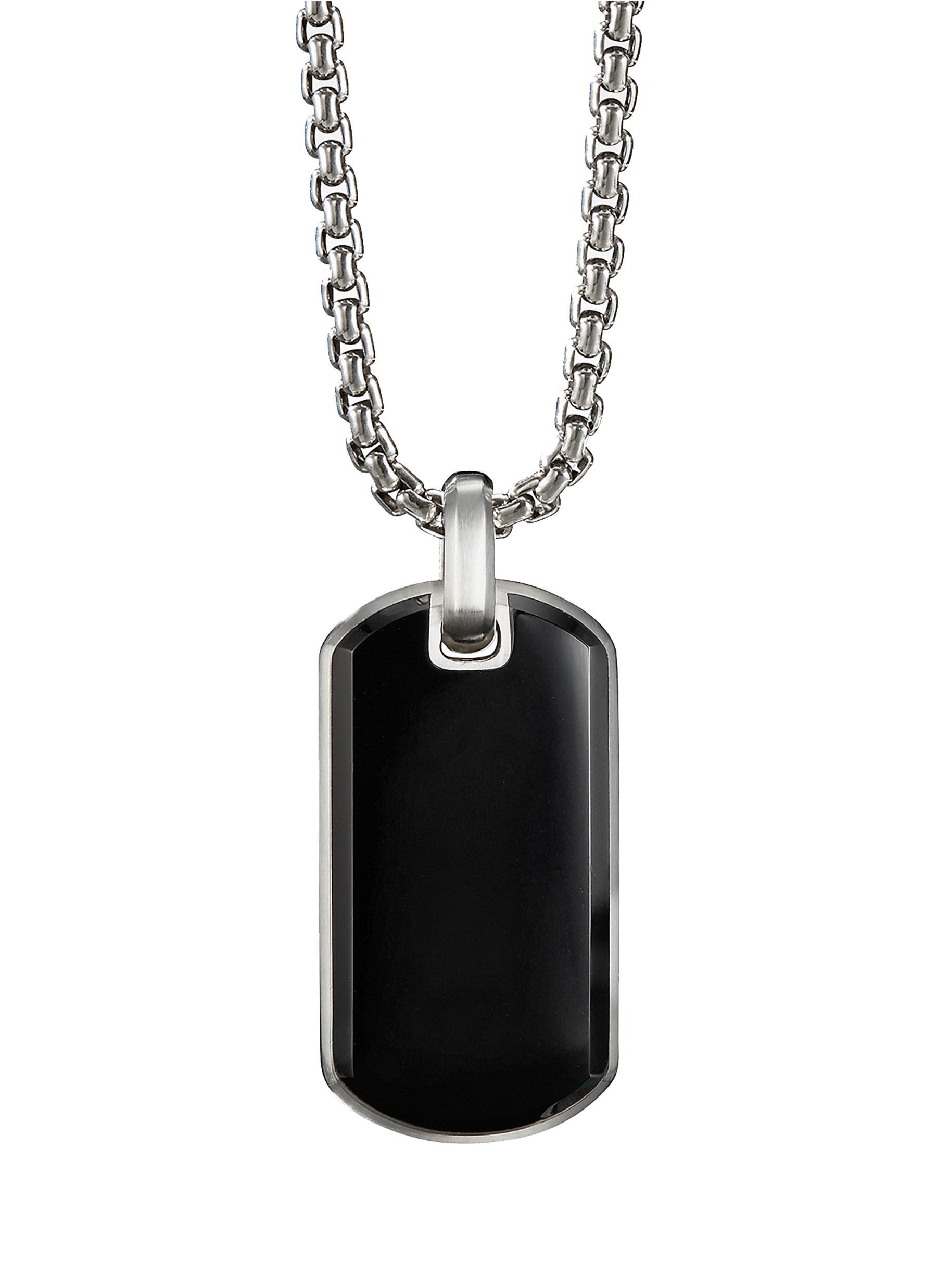 onyx dog tag
