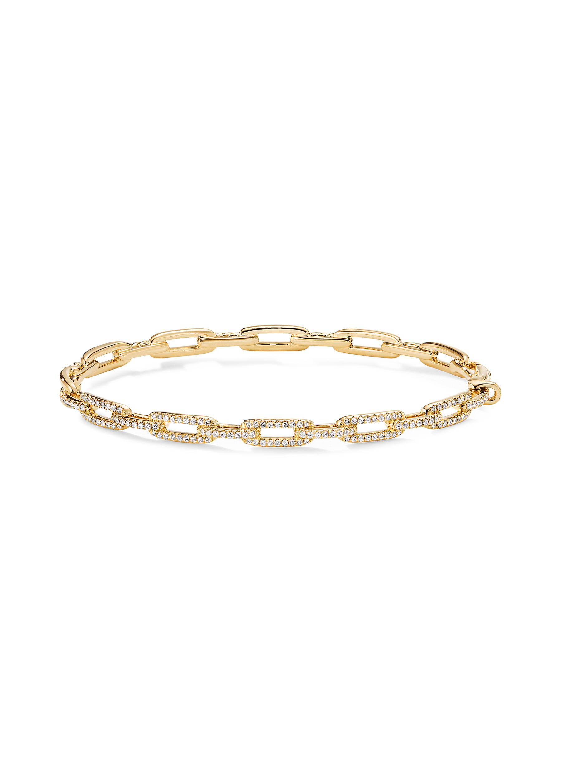 David Yurman Stax' Diamond 18k Yellow 
