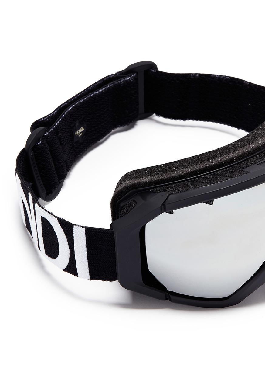 Fendi Ski Goggles in Black for Men Lyst