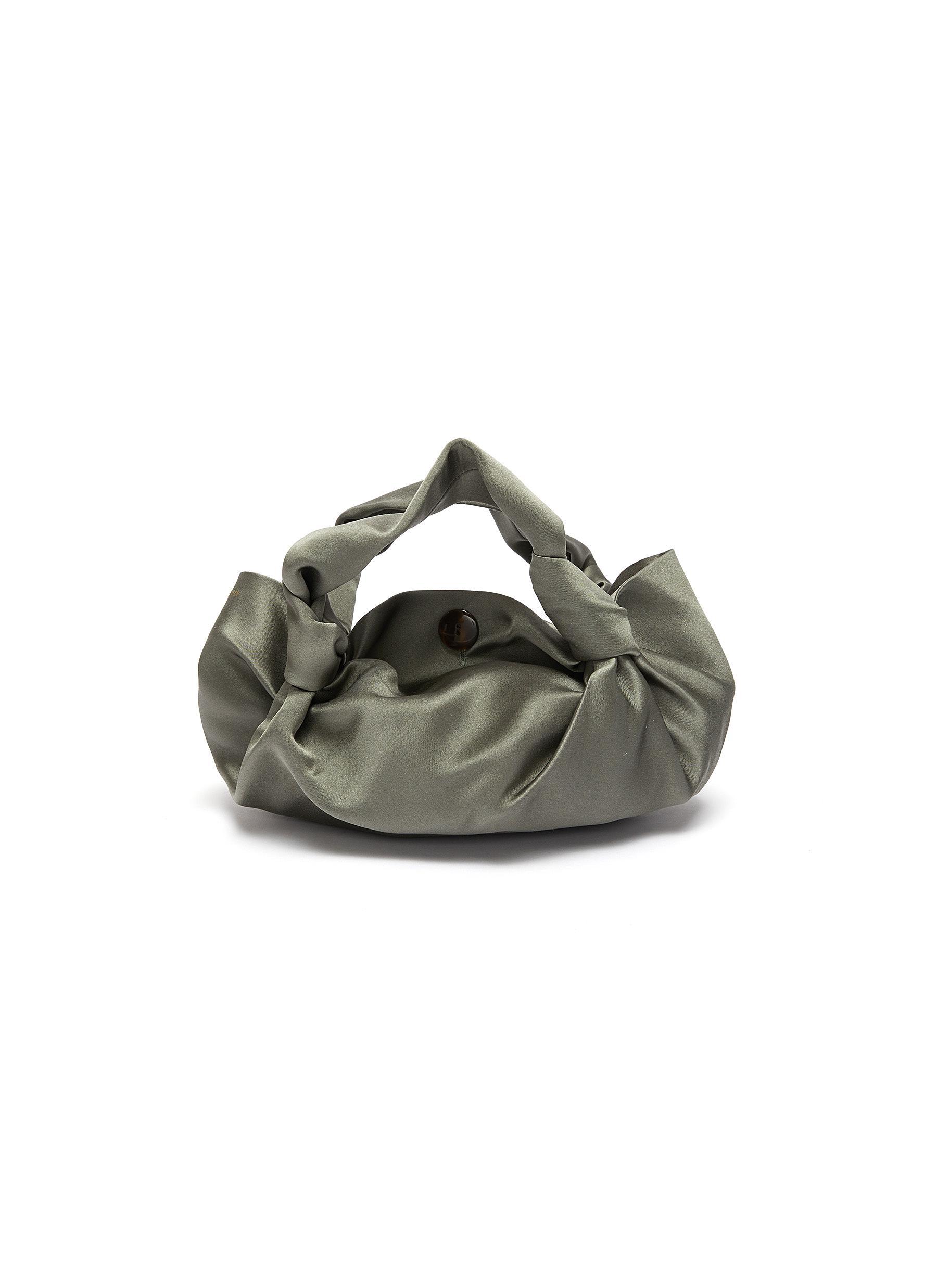 The Row 'ascot Two' Silk-satin Bag | Lyst