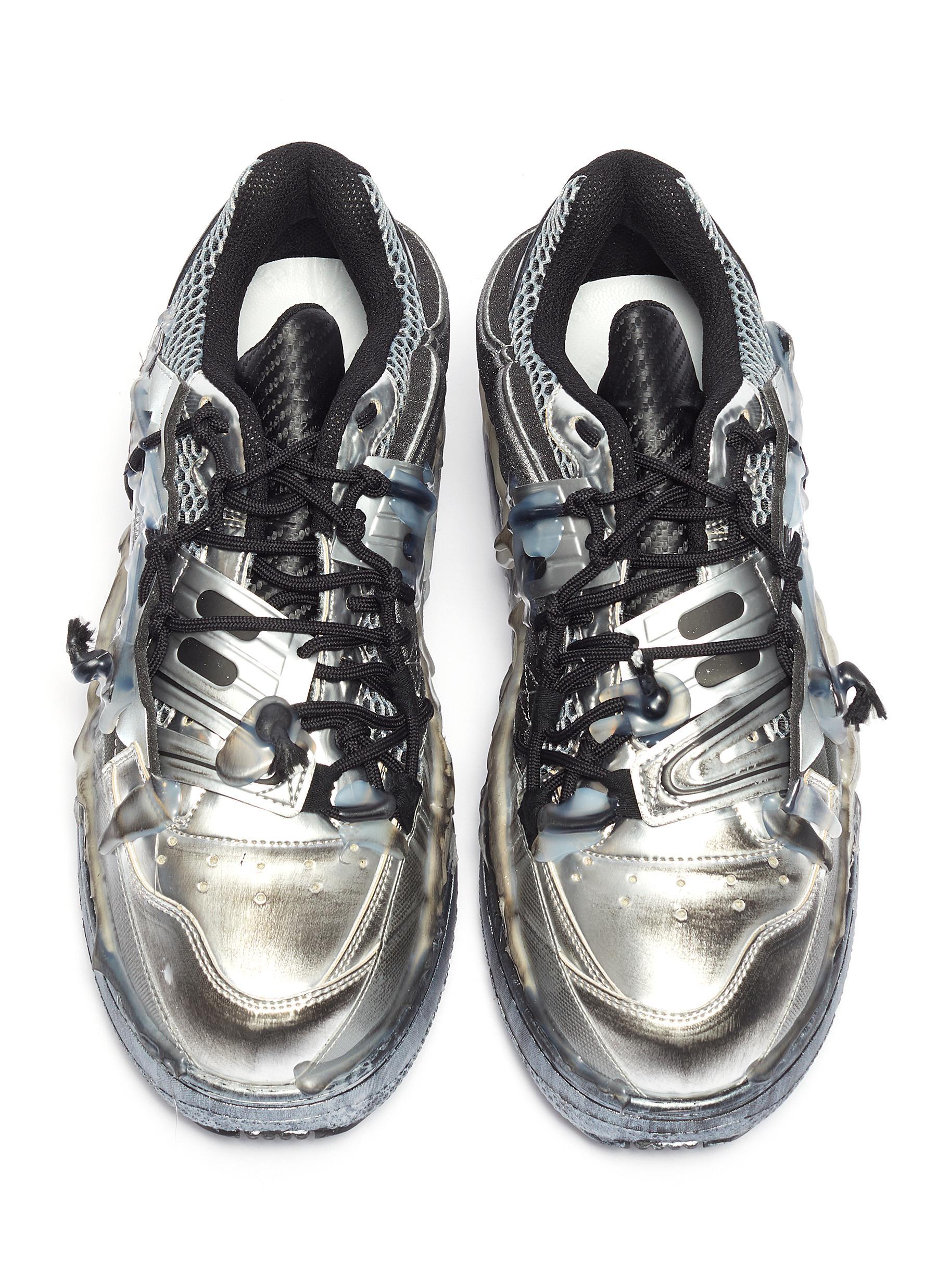 Maison Margiela Synthetic Low-top Fusion Sneakers in Grey (Gray) for ...