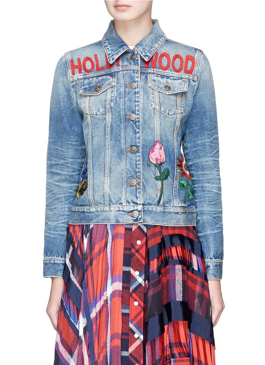 gucci denim jacket womens