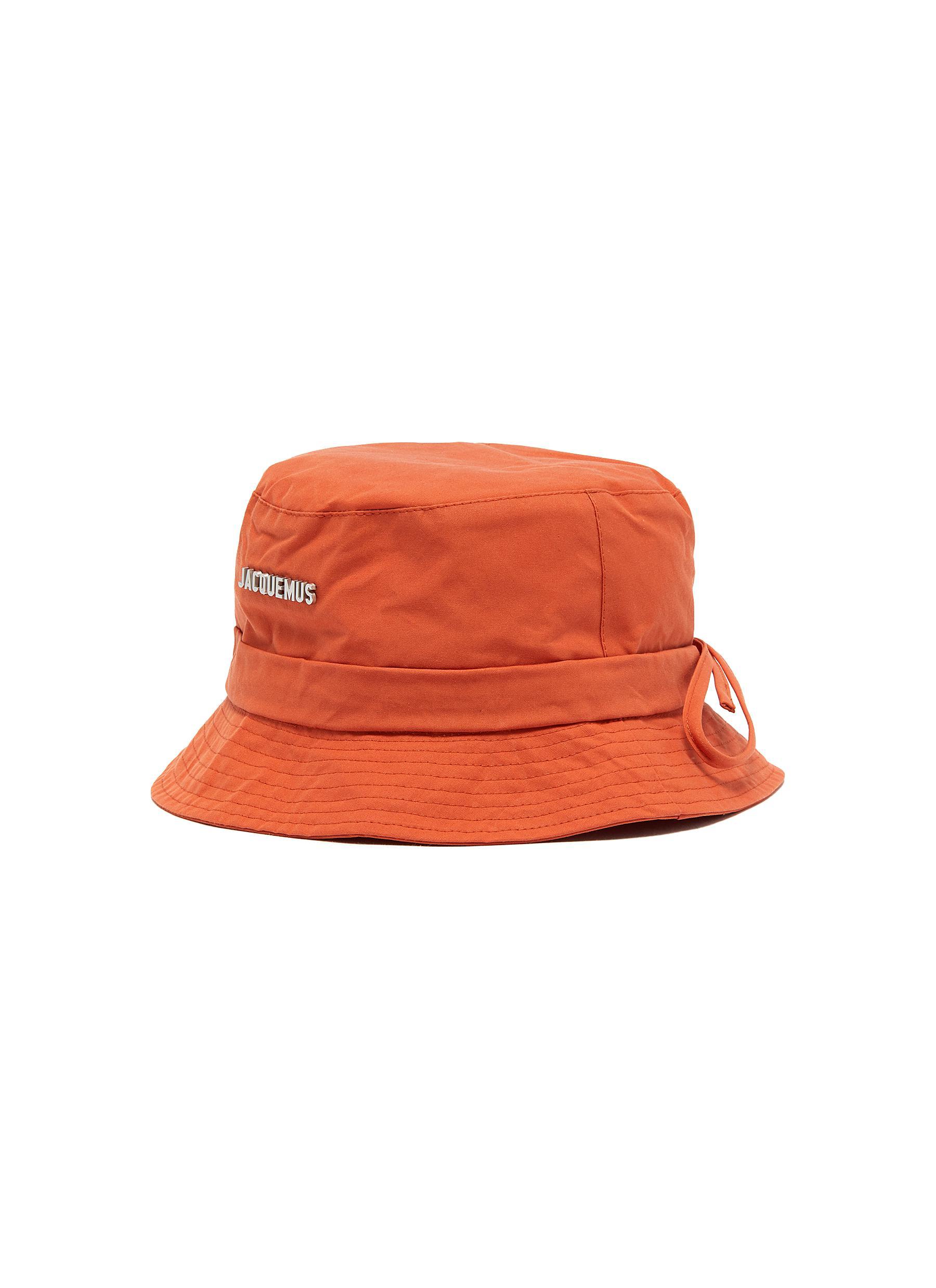 Jacquemus Le Bob Gadjo' Canvas Bucket Hat in Orange | Lyst