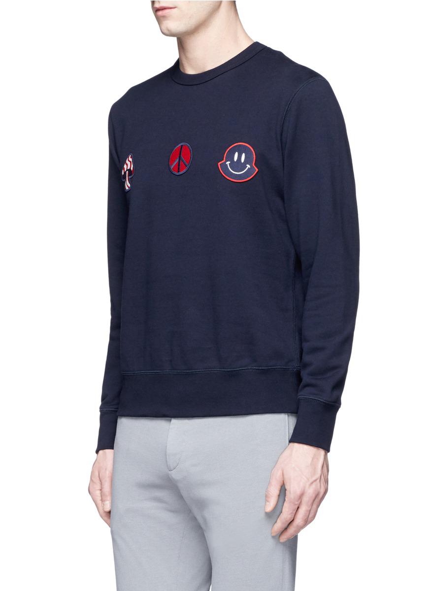 moncler sweatshirt logo