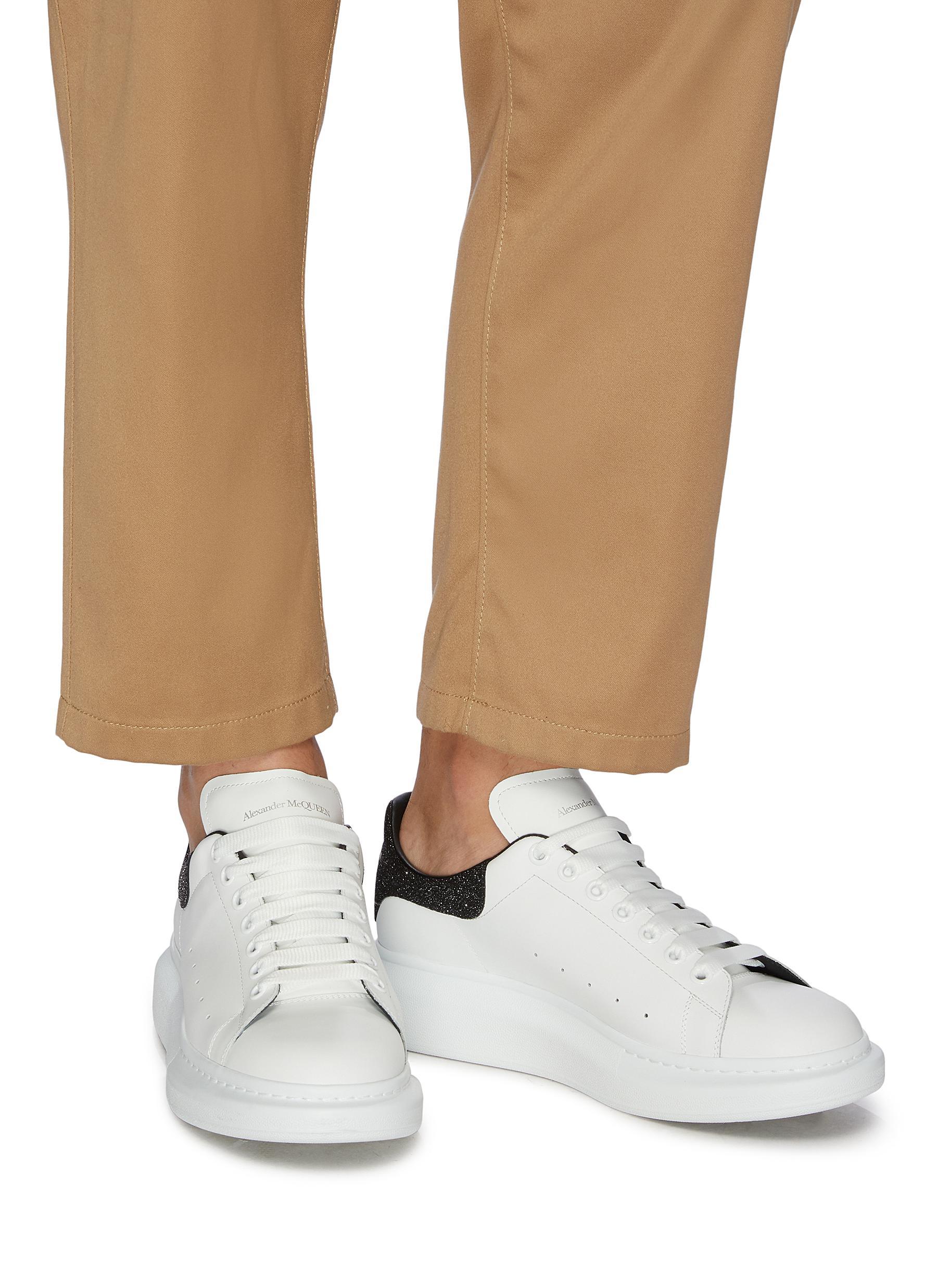 alexander mcqueen khaki sneakers