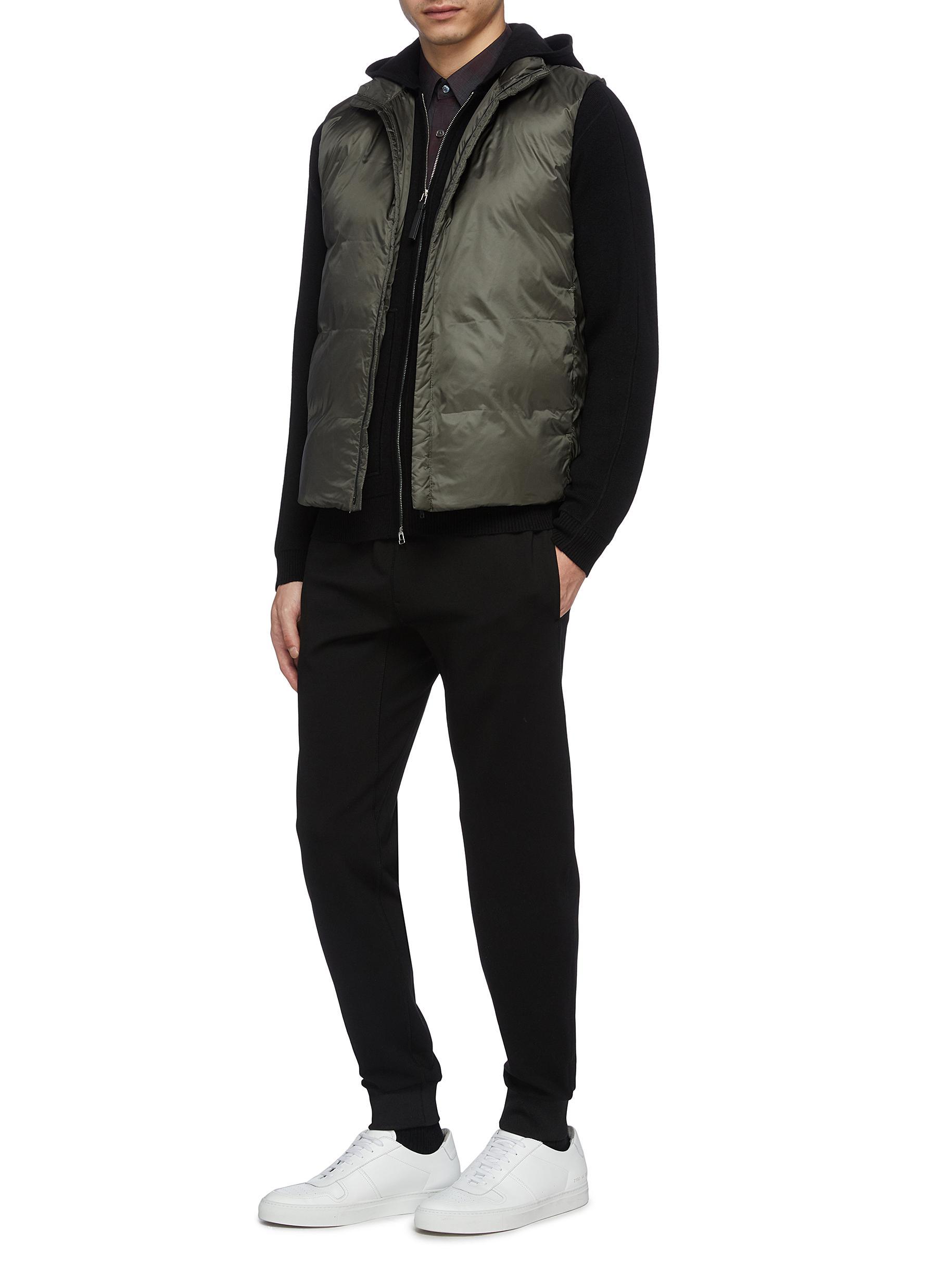 Theory Long Puffer Vest | vlr.eng.br