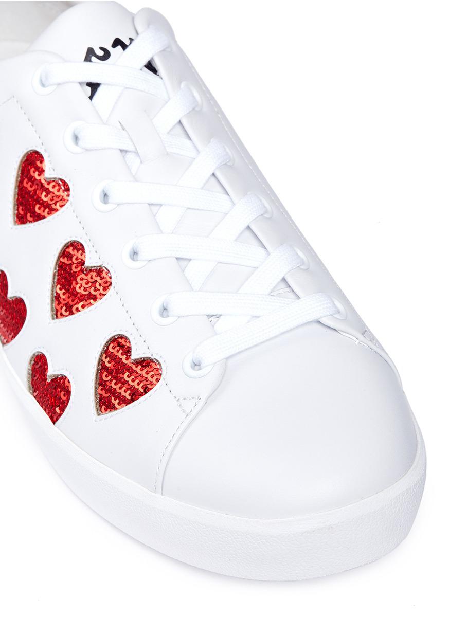 ash heart sneakers