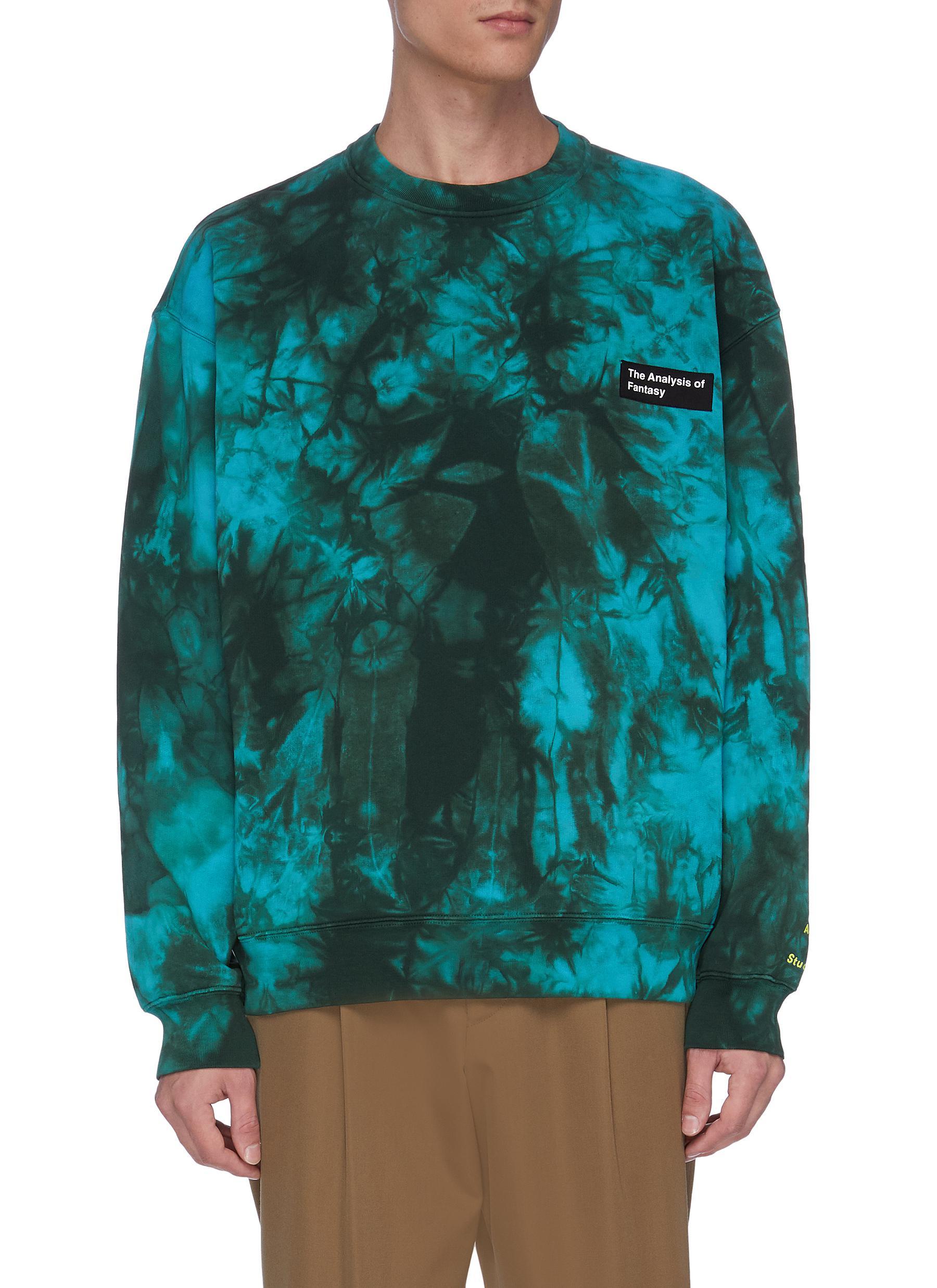 acne studios tie dye sweatshirt
