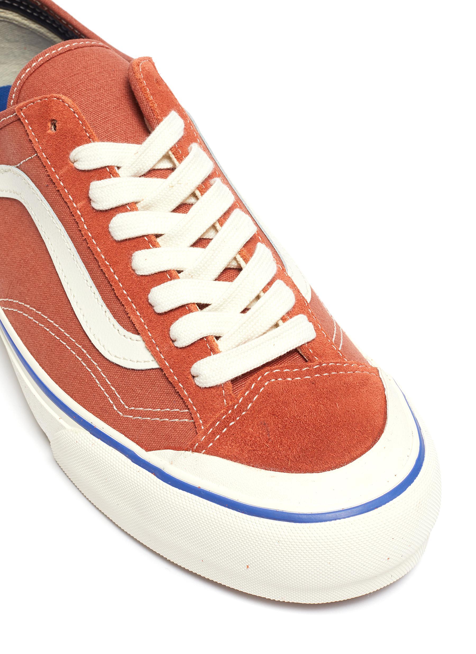 Vans 'salt Wash Style 36 Decon Sf' Suede Panel Canvas Sneakers in