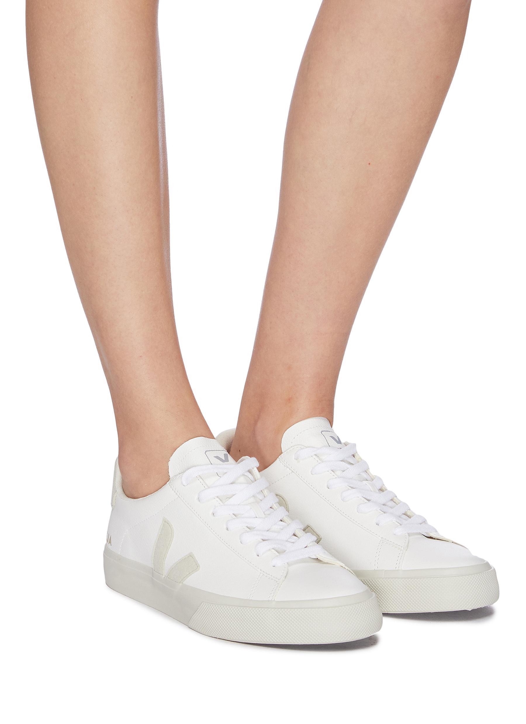 Veja 'campo' Vegan Leather Sneakers in White / Natural (White) - Lyst