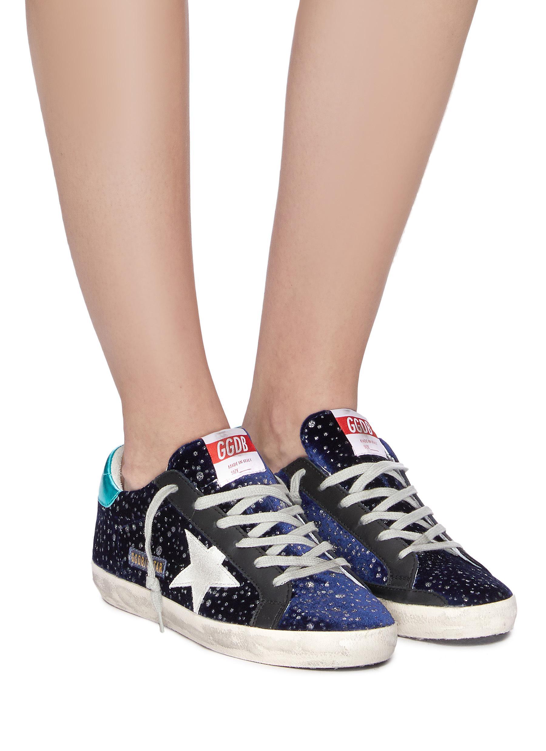 Golden Goose Superstar Velvet Sparkle 
