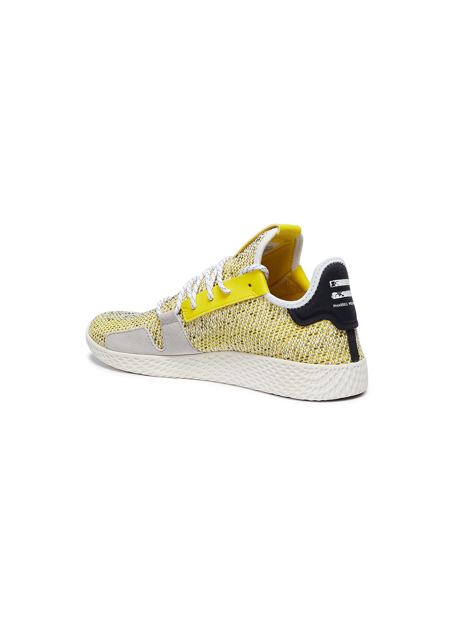 adidas Originals Rubber 'solar Hu Tennis V2' Primeknit Sneakers in Yellow for Men - Lyst