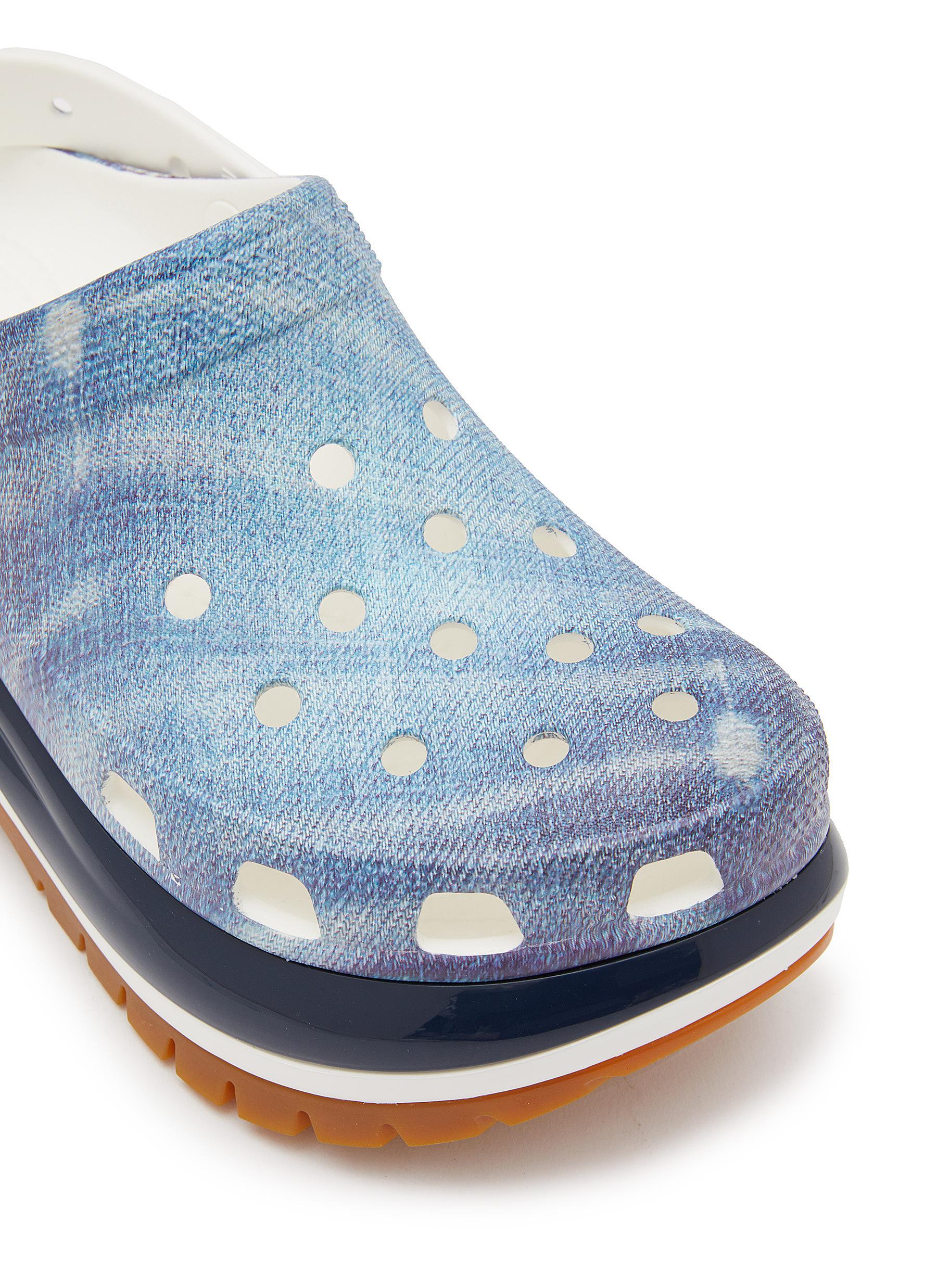 Crocs™ 'mega Crush Clog' Platform Sandals in Blue | Lyst